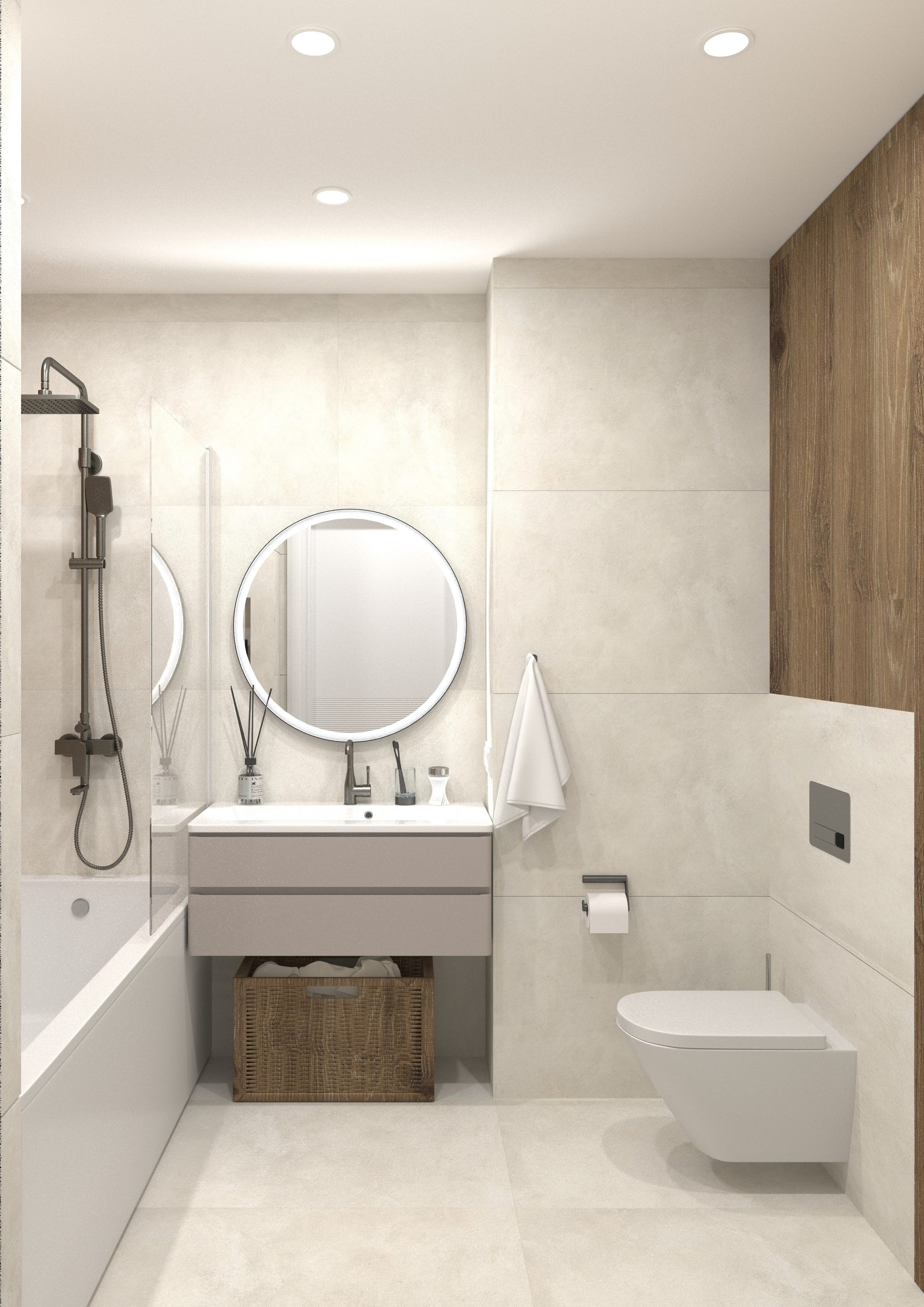 Квартира ЖК Можайский г. Владивосток. Дизайн интерьера / Дизайн-проект / Лебедь Юлия