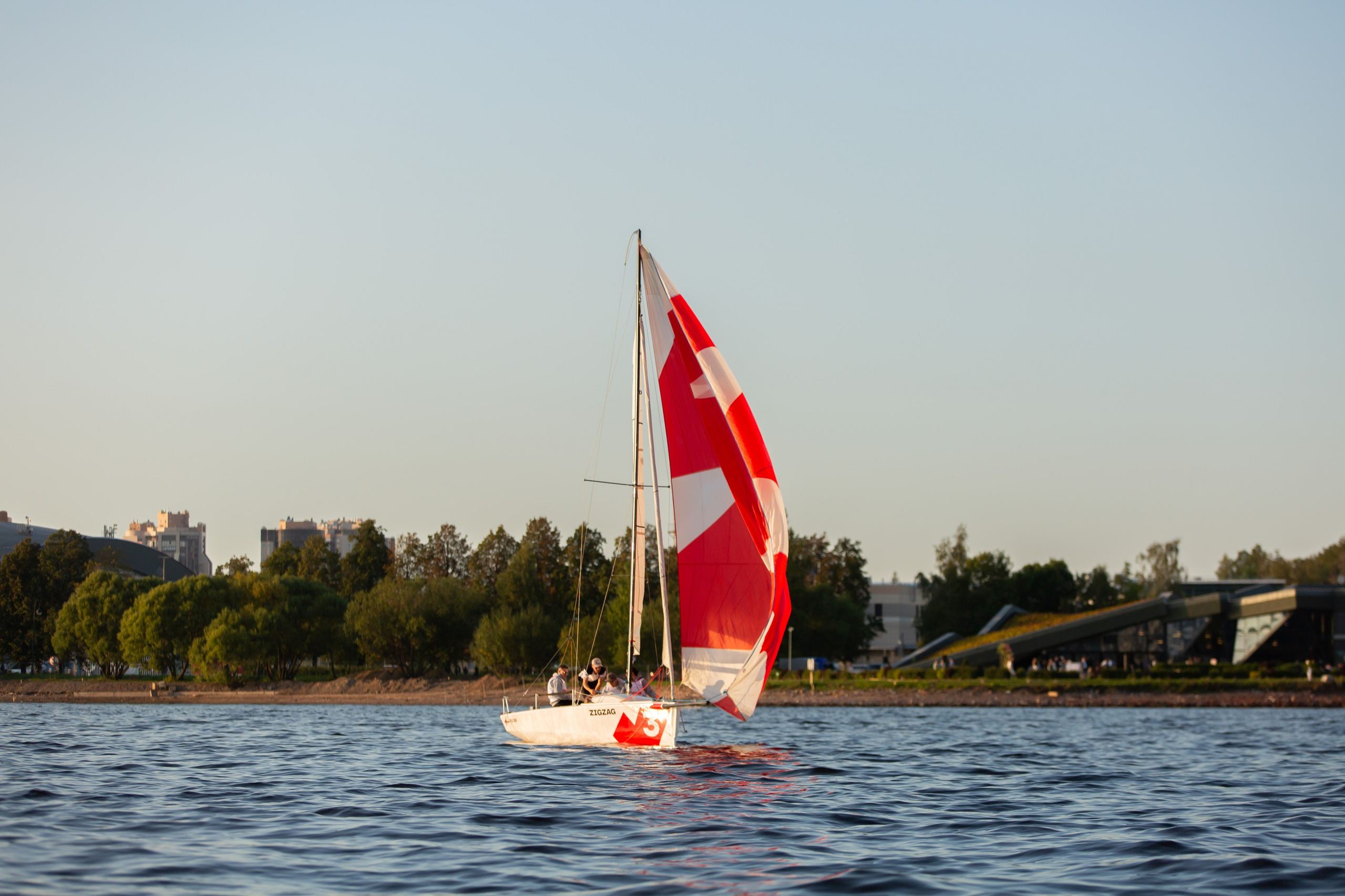Яхтинг для «Петровича». Снимаю съемки