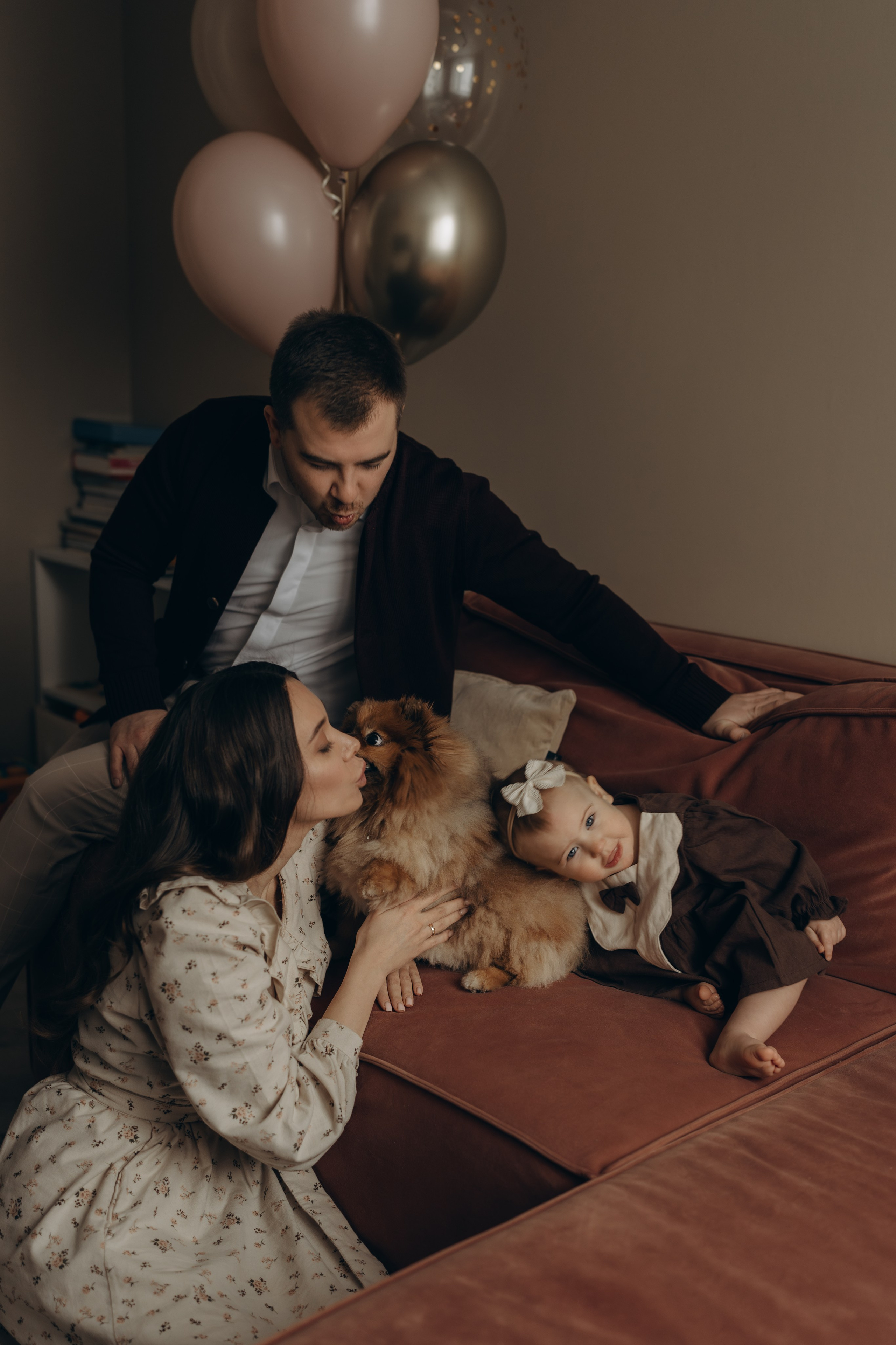 Первый день рождения. Семейный фотограф Москва. Фотограф беременности и материнства Москва