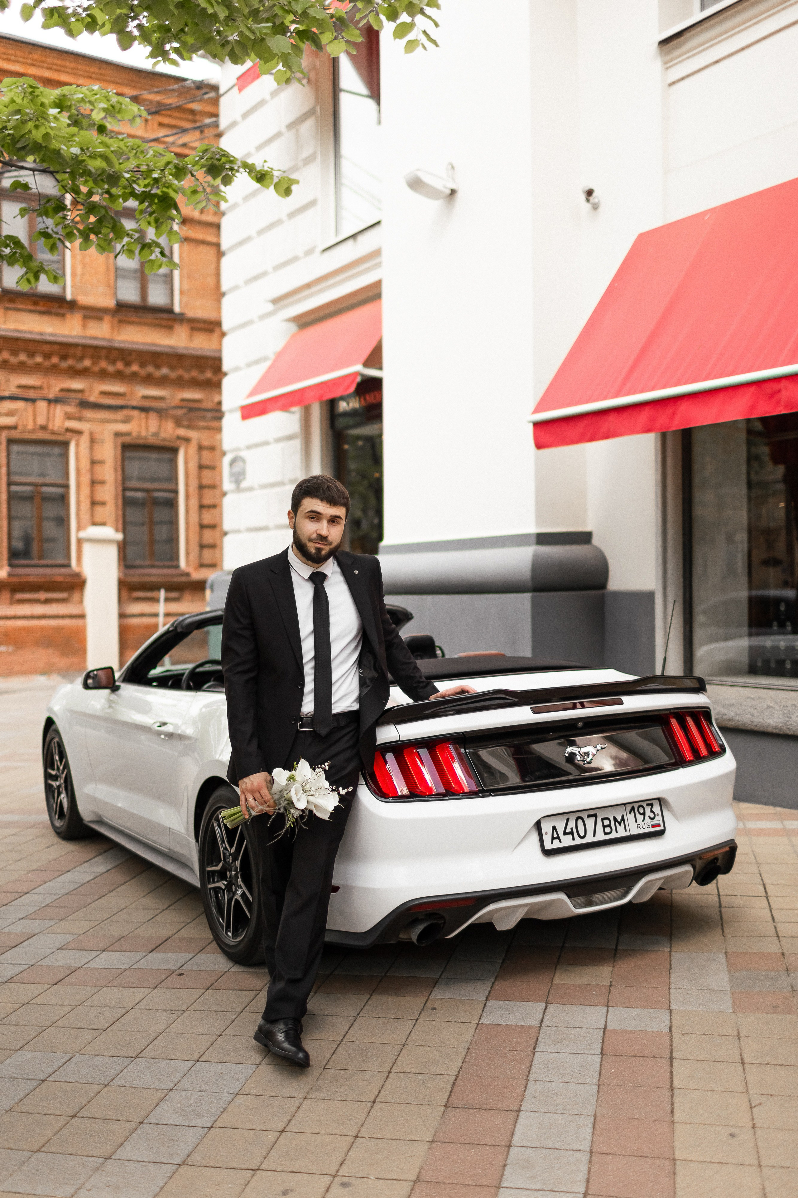 Съёмка с кабриолетом. Арина Тамочкина. Фотограф Краснодарю