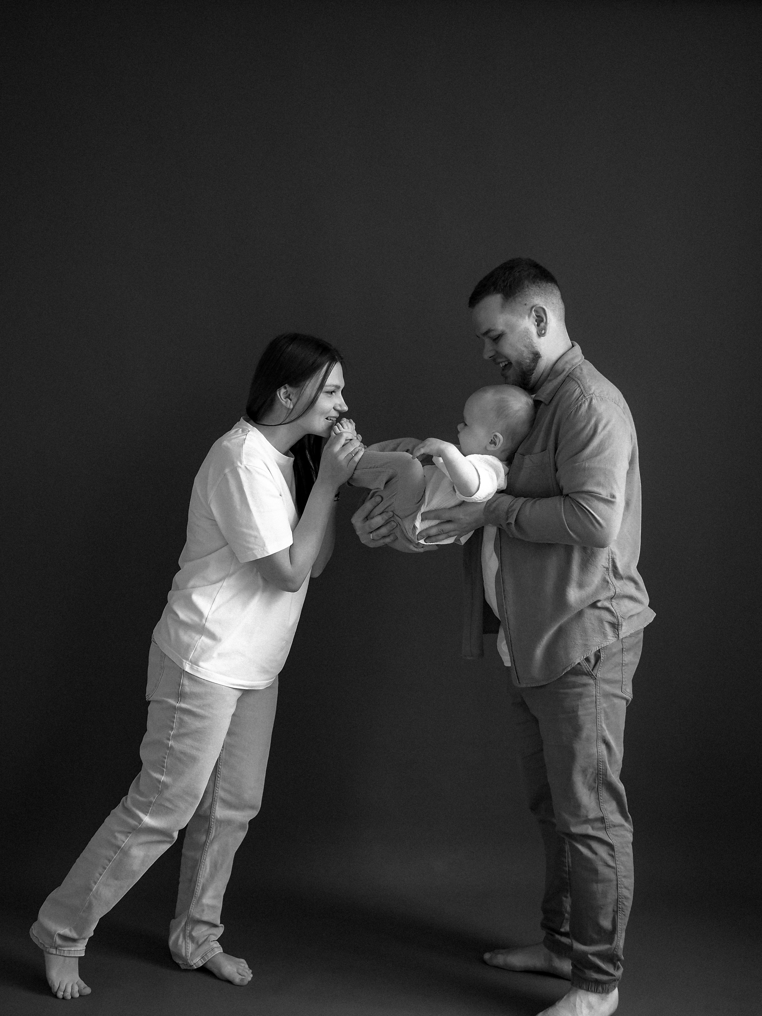 Арсений с мамочкой и папулей :). Фотограф Рязань. Семейный Свадебный фотограф