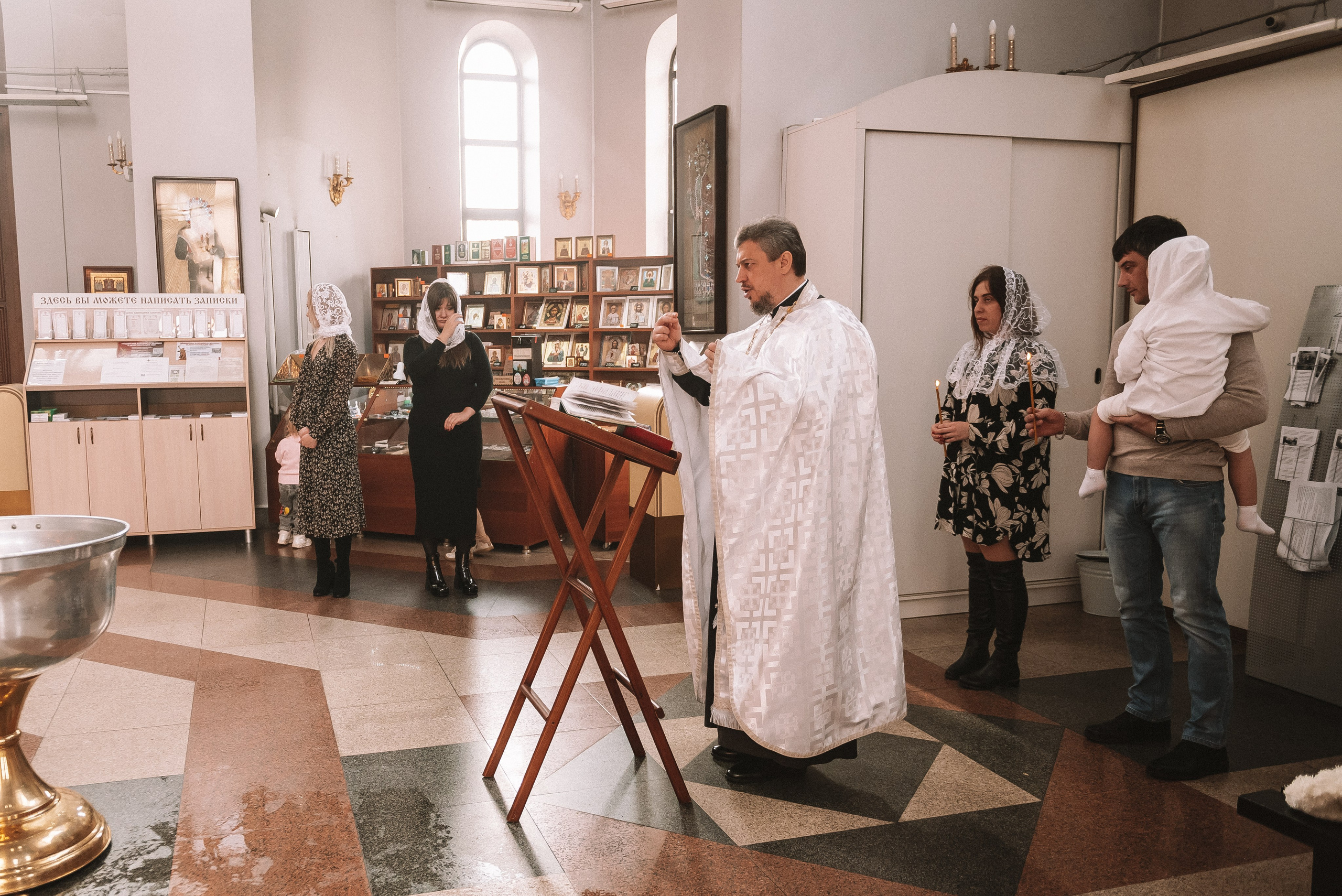 Крещение Михаила. Свадебный и семейный фотограф в Волгограде Олеся Лисицкая