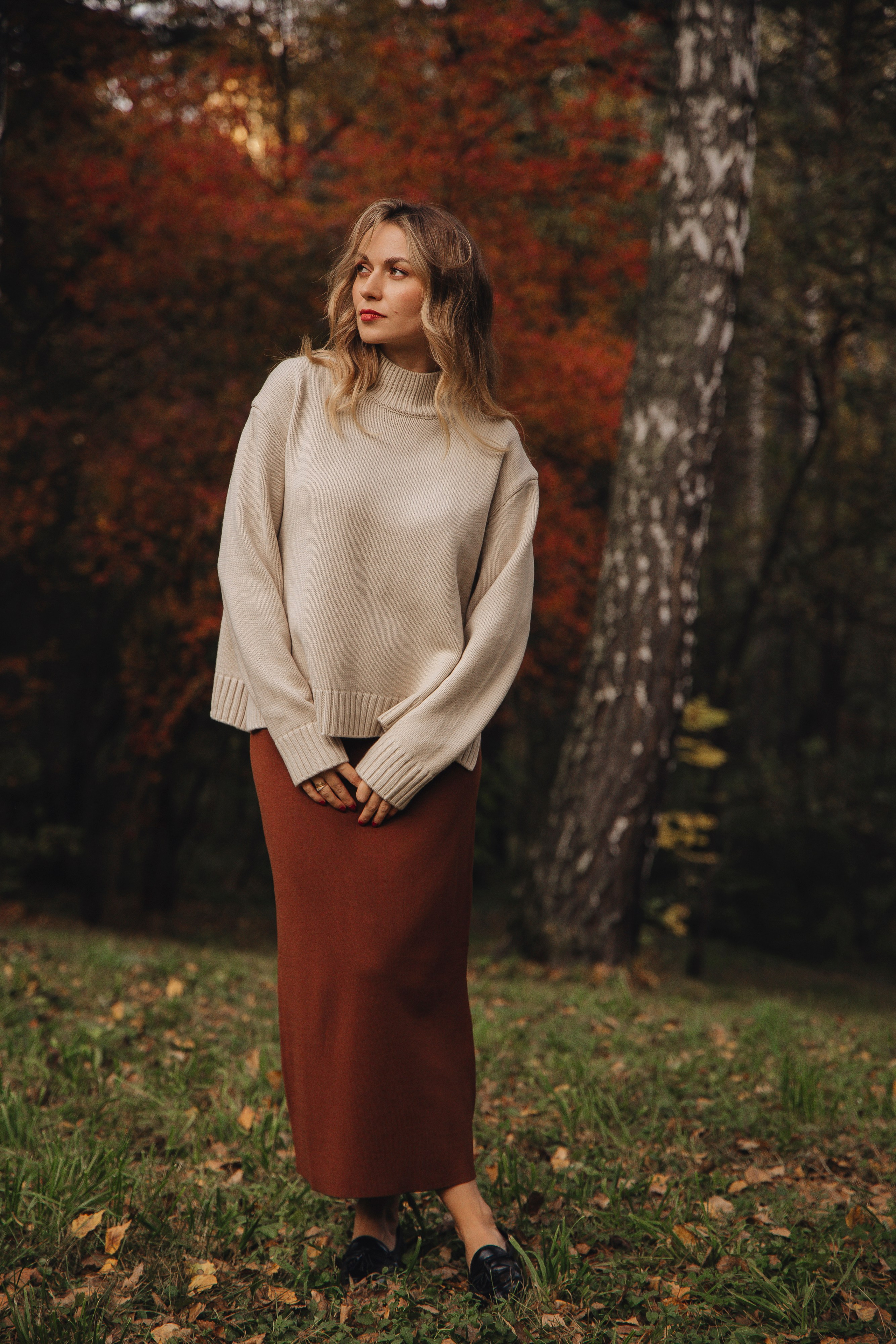 Осенняя прогулка. Фотограф Новосибирск