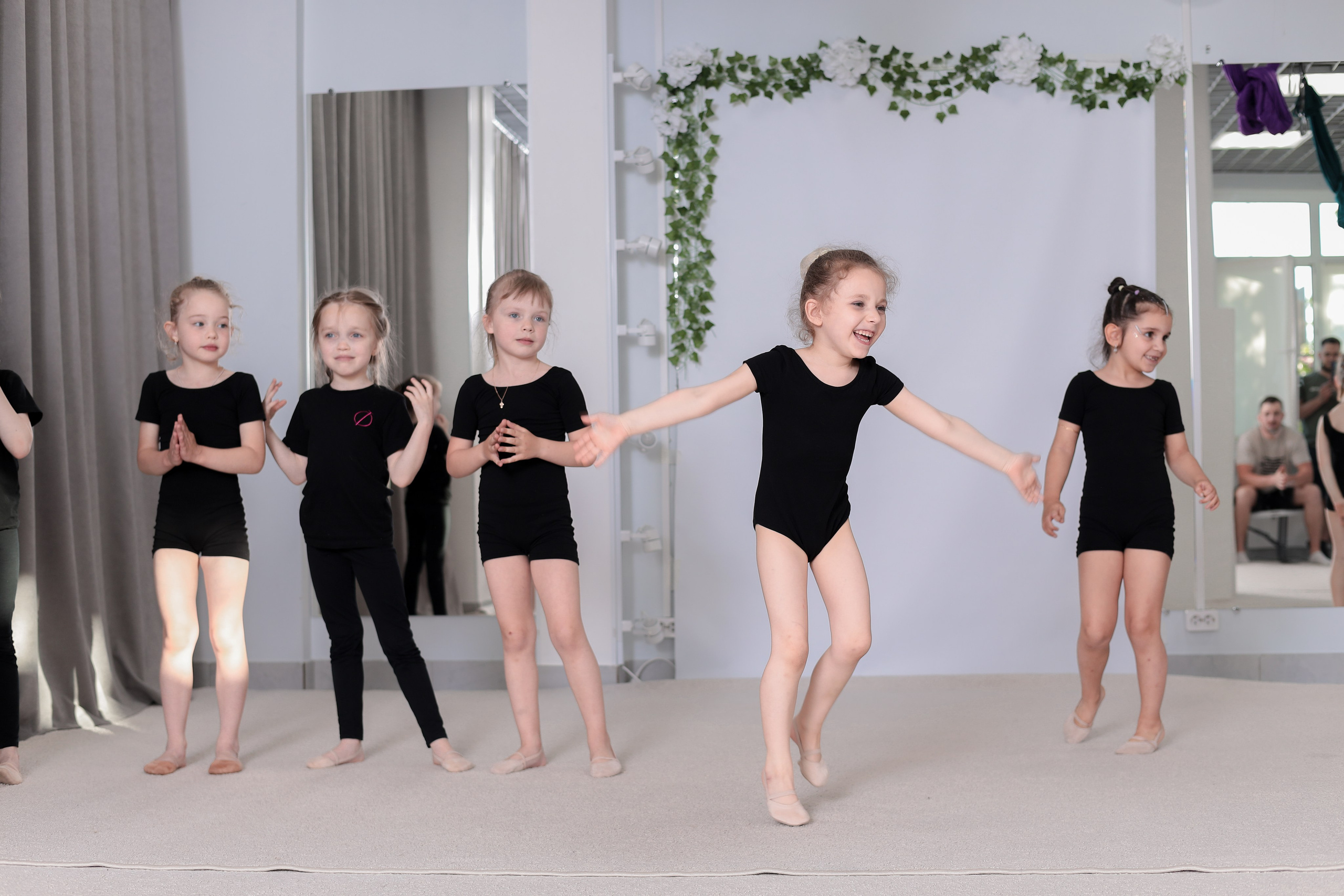 Открытый урок гимнастика. Фотограф Надршина Лилия