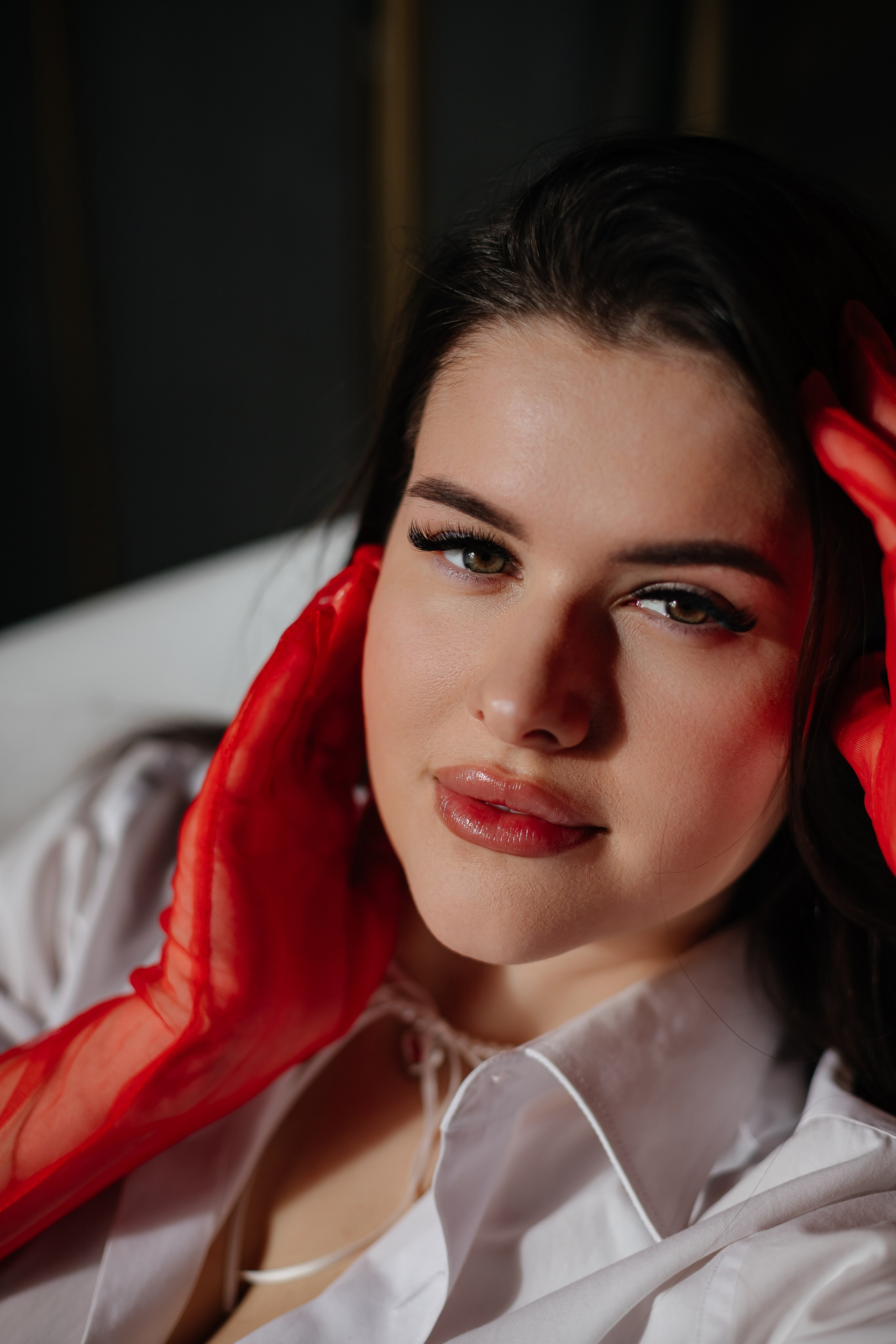 Яна в студии «Ванна». Фотограф Калуга