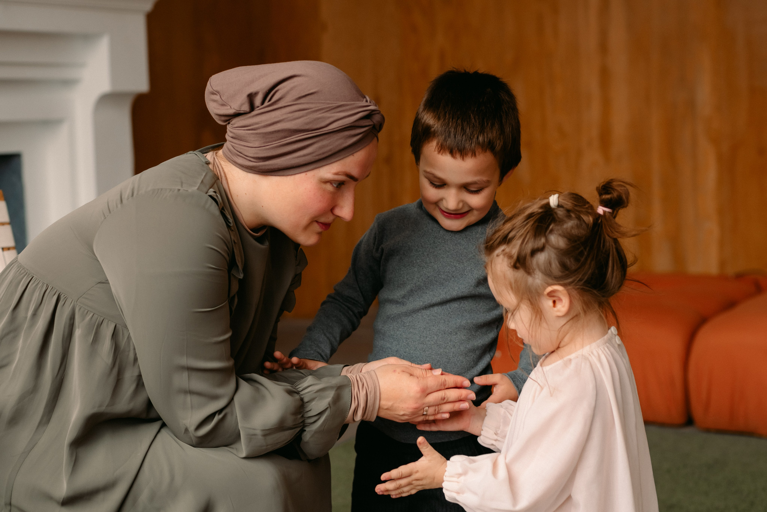 Фотосессия большой семьи. Фотограф Юлия Кондратьева