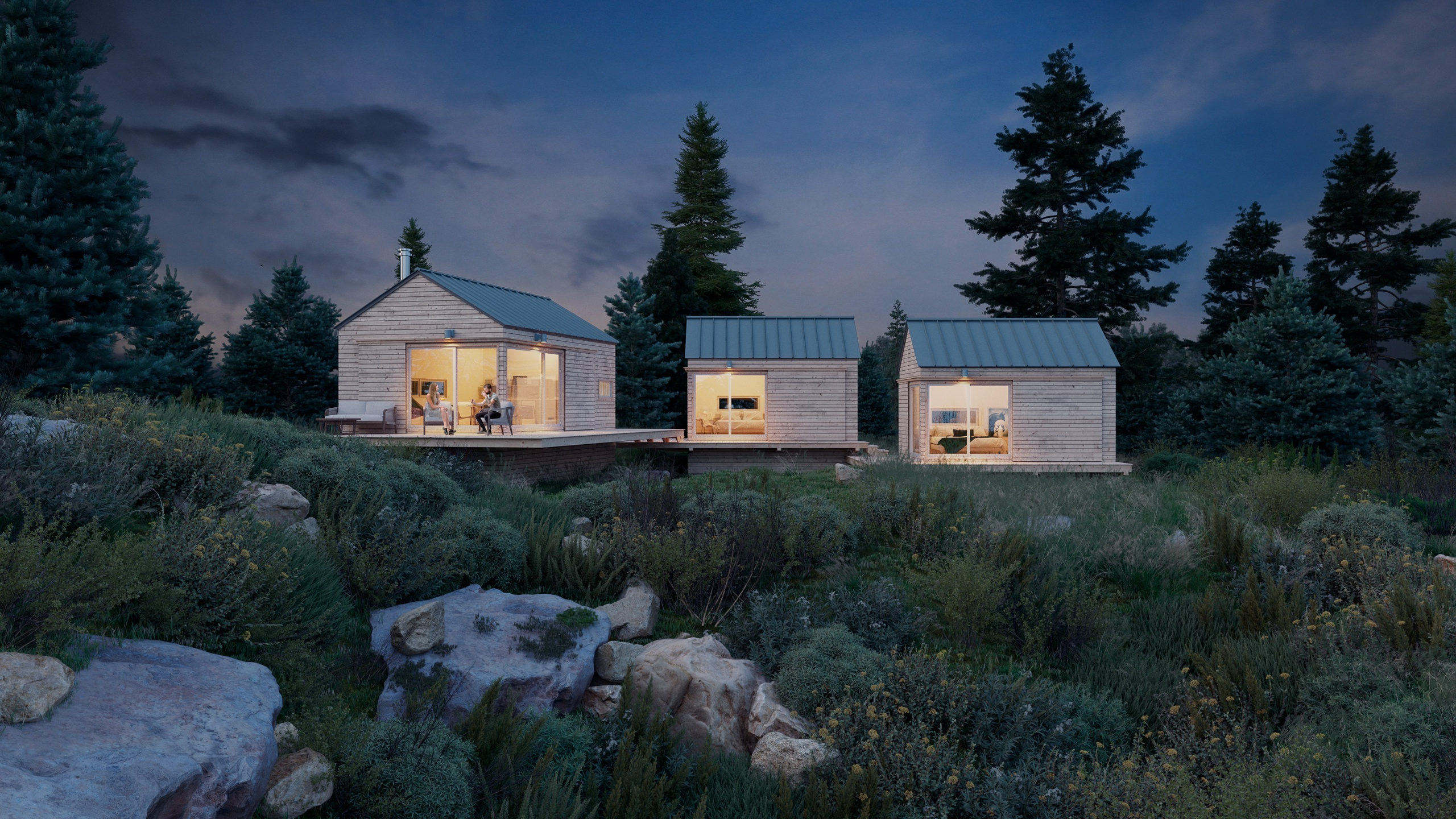 Little House on the Ferry, GO Logic, USA