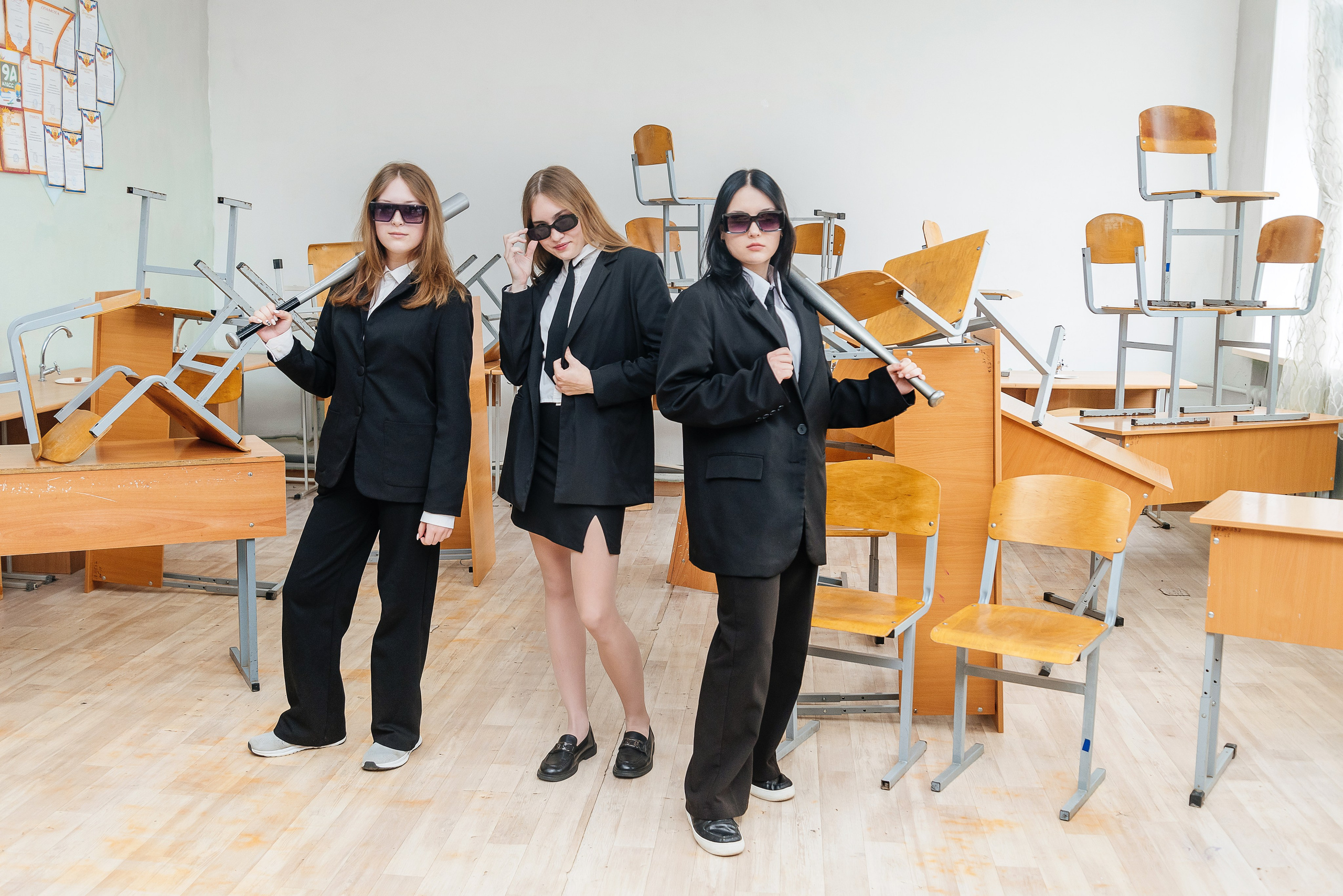 Съёмки в школе. Выпускные альбомы. Южноуральск