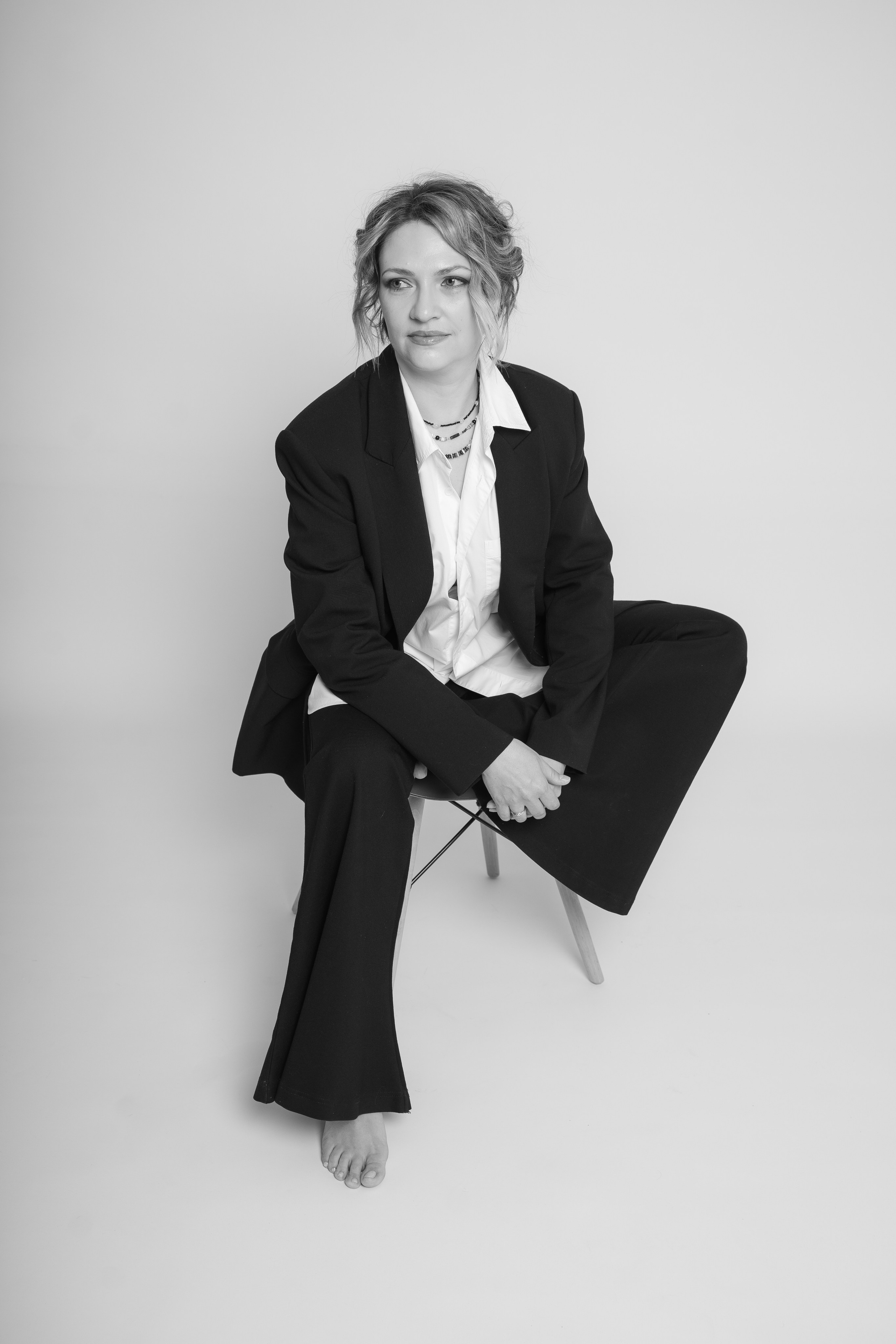 Черно-белая фотосессия