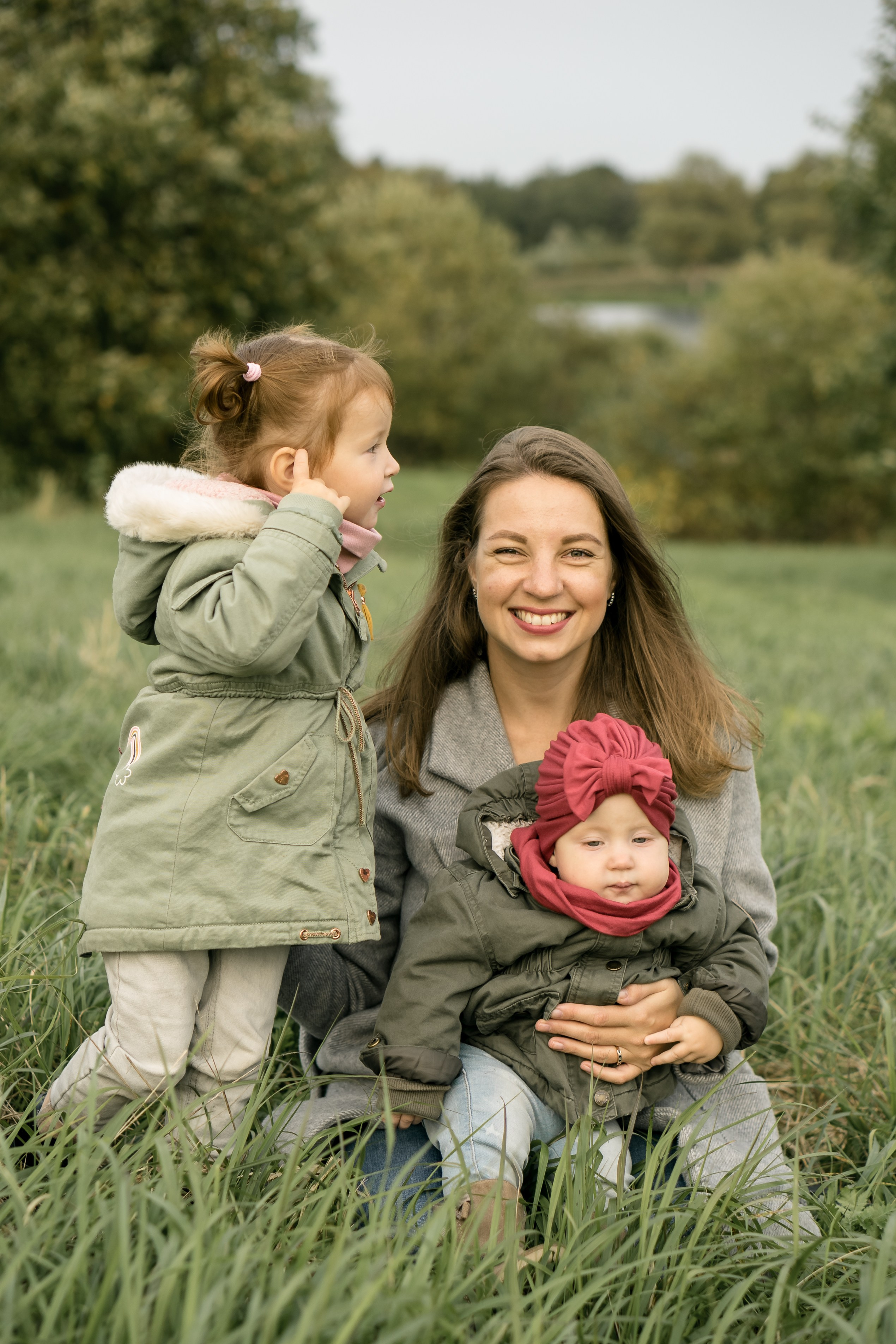 Семья Алеси и Ульяны на природе. Фотограф Ольга Игорева