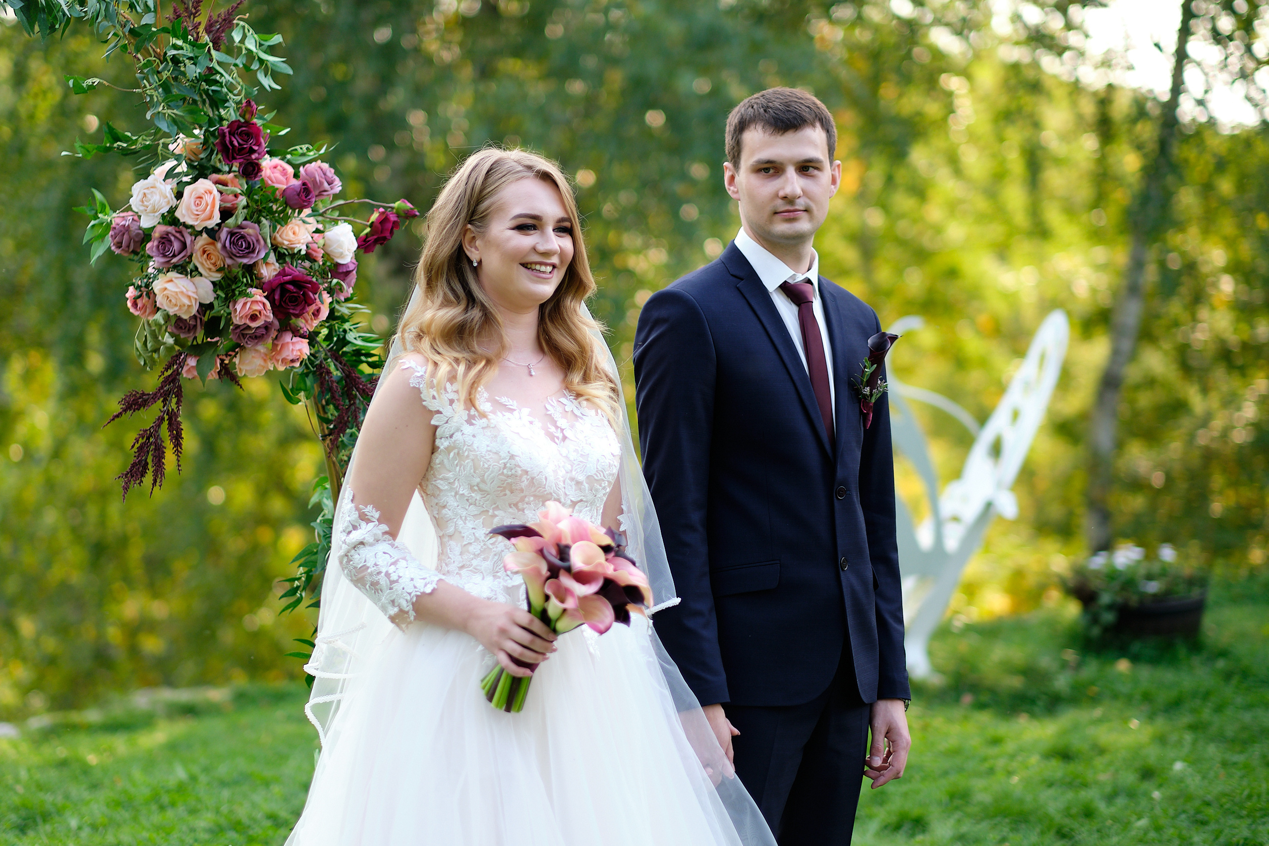 Свадьба красивой пары в Ильдорф