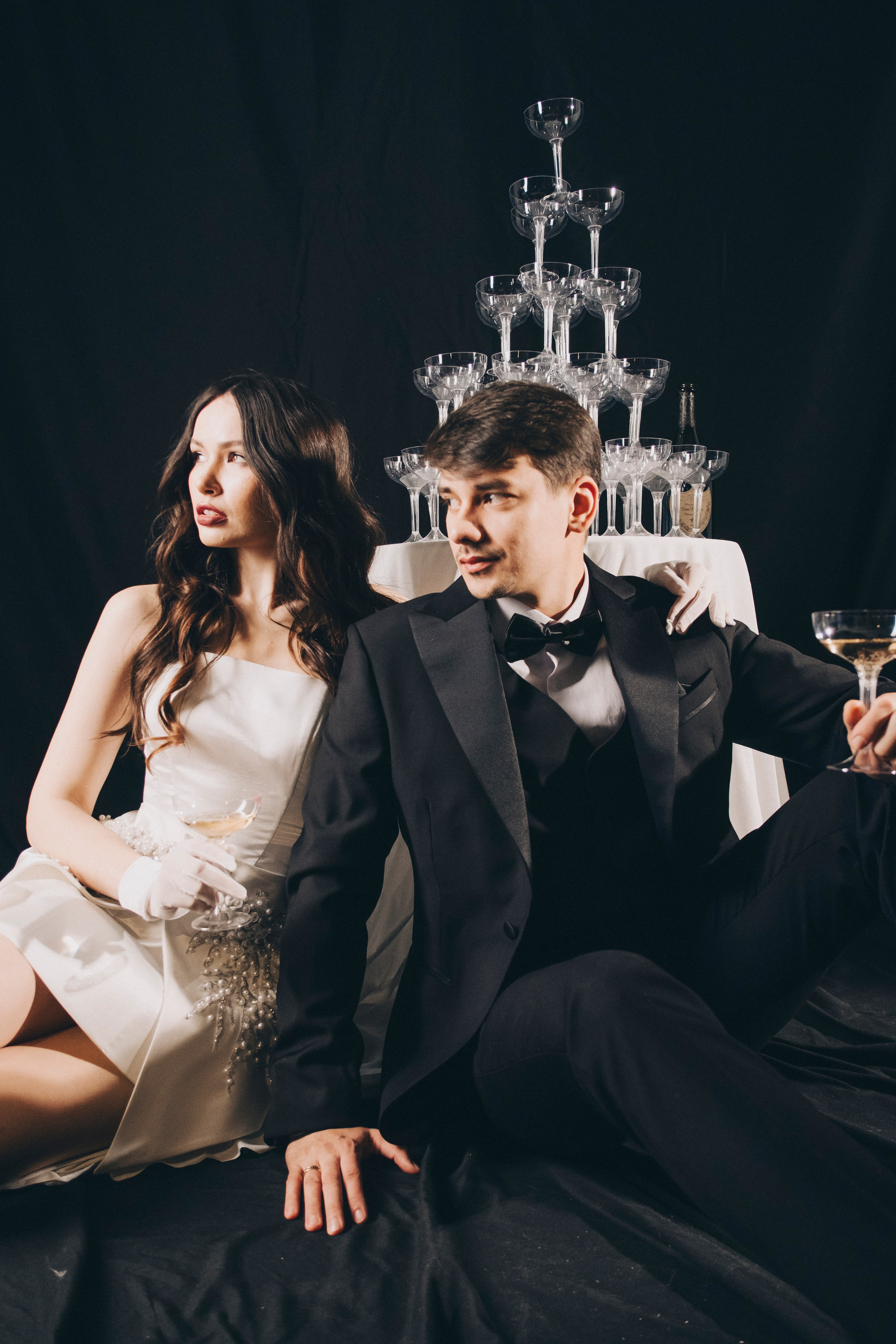 Свадебная лав стори в студии. Фотограф в Иркутске Анна Мирошникова