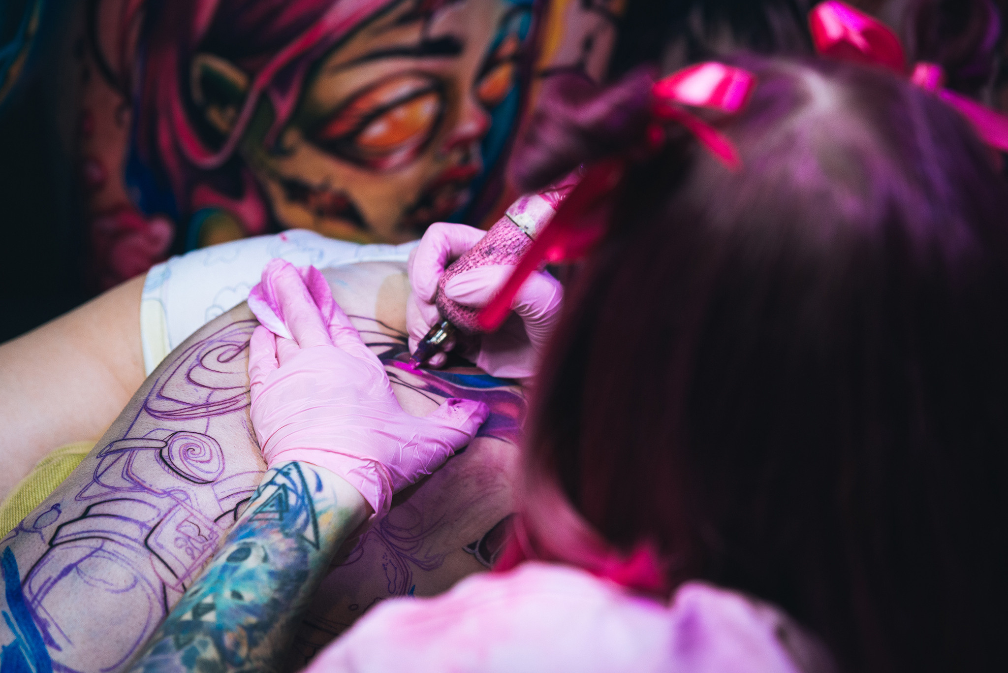 XX Russian Tattoo Festival. Репортажный фотограф в Санкт-Петербурге Анастасия Клёпова