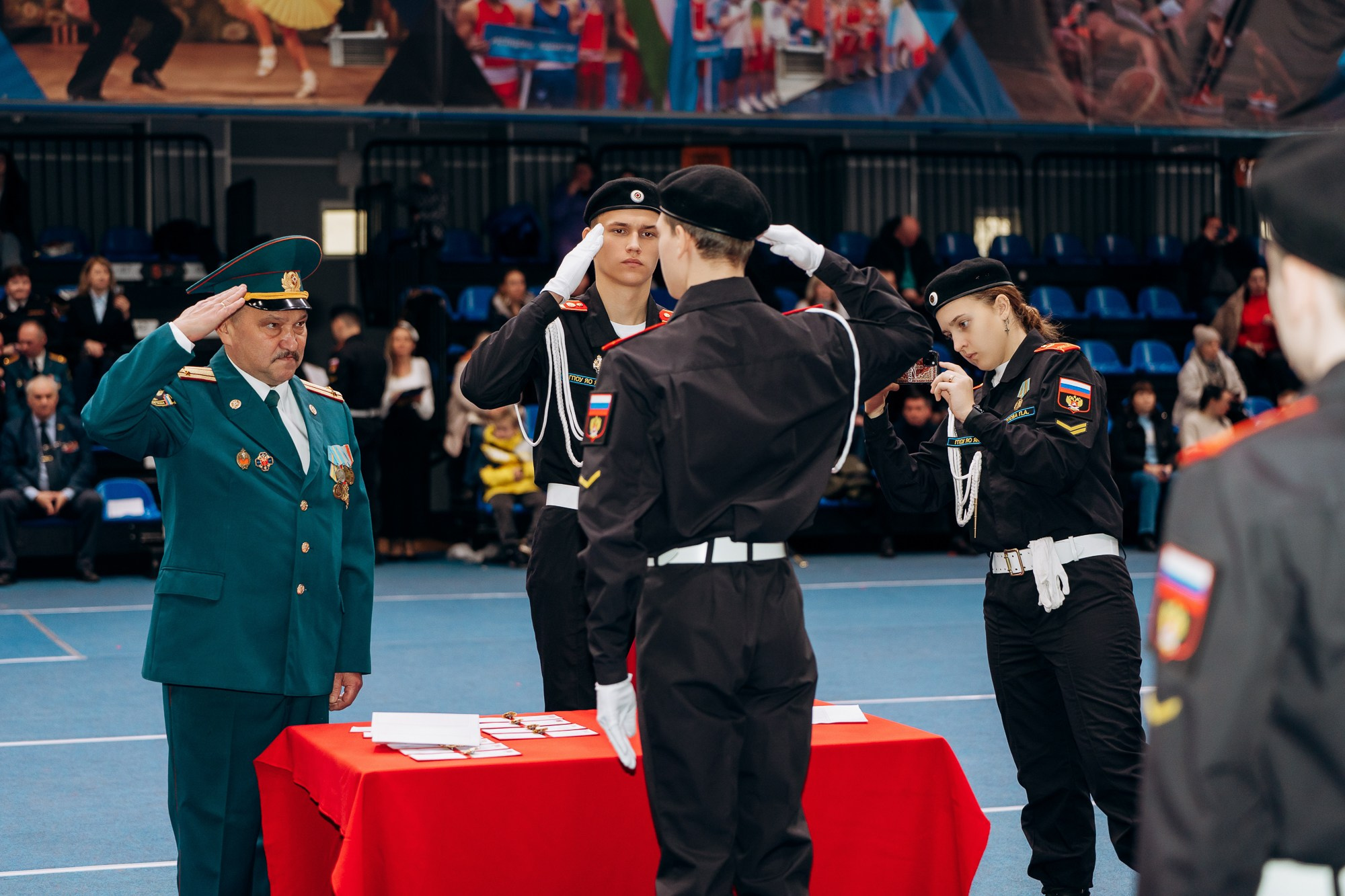 Принятие присяги кадетами. Свадебный и репортажный фотограф в Ярославле Евгений Сальников