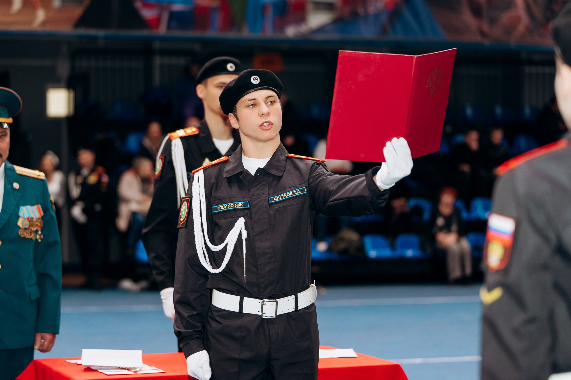 Принятие присяги кадетами. Свадебный и репортажный фотограф в Ярославле Евгений Сальников