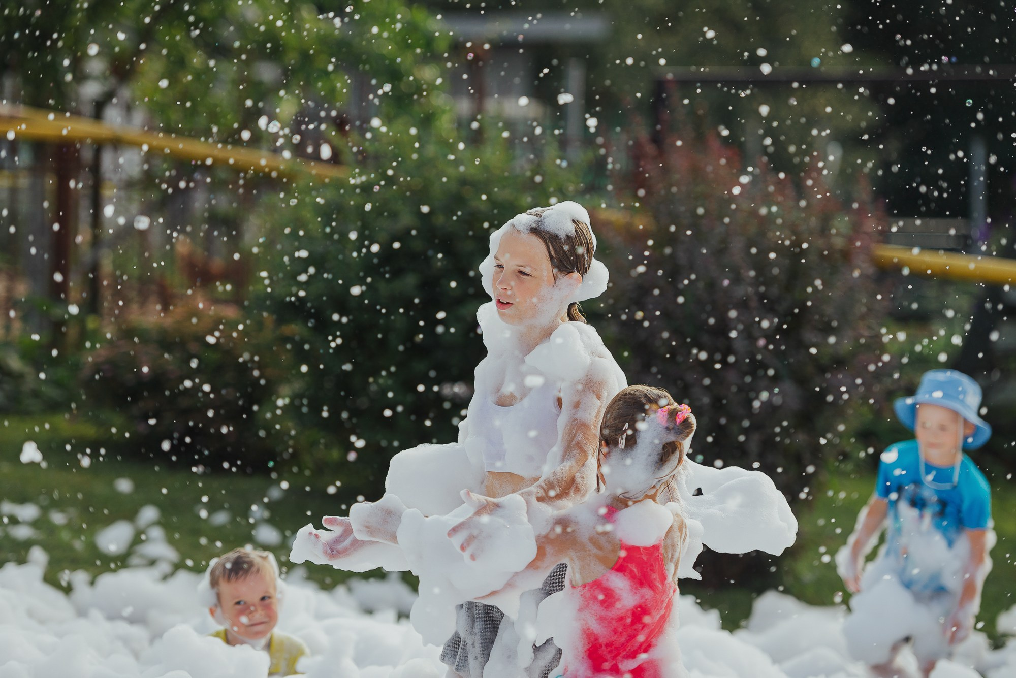 Детский день рождения с аниматором, пенная вечеринка. Свадебный и репортажный фотограф в Ярославле Евгений Сальников