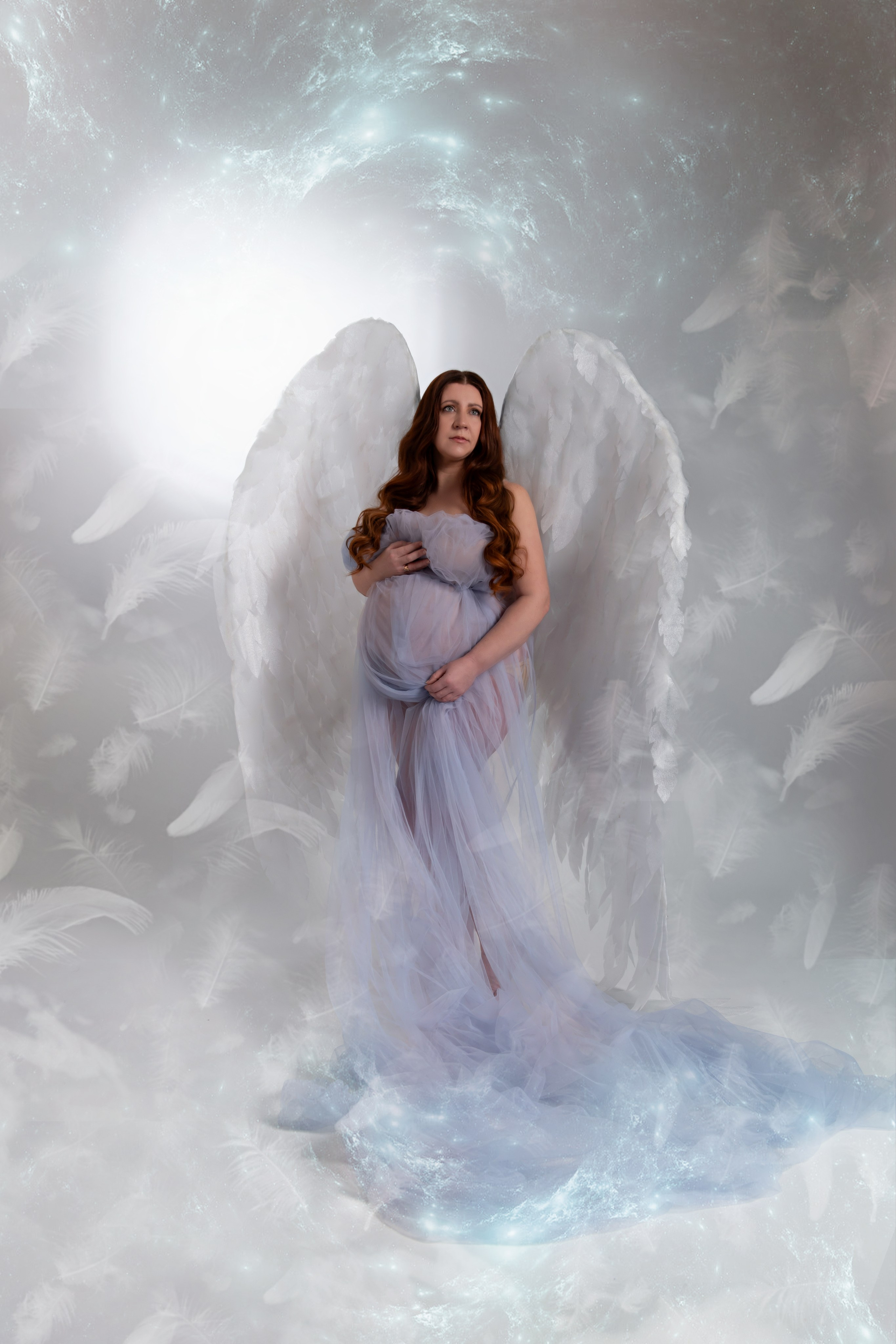 Фотосессия с крыльями. Фотосессия беременности — Крылова Натали — Москва