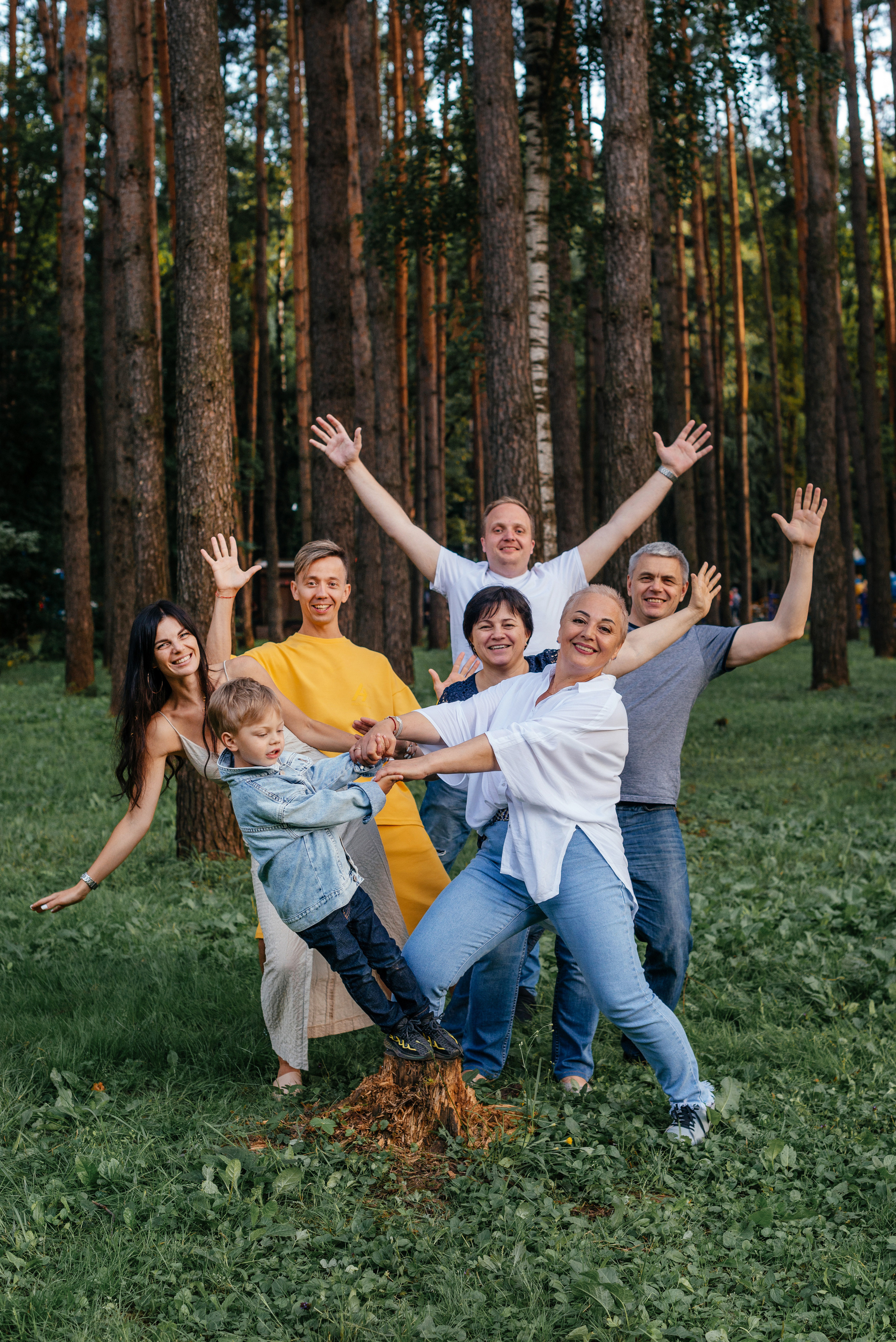 Семейная фотосессия. Свадебный и семейный фотограф в Домодедово и Москве Юлия Курзаева