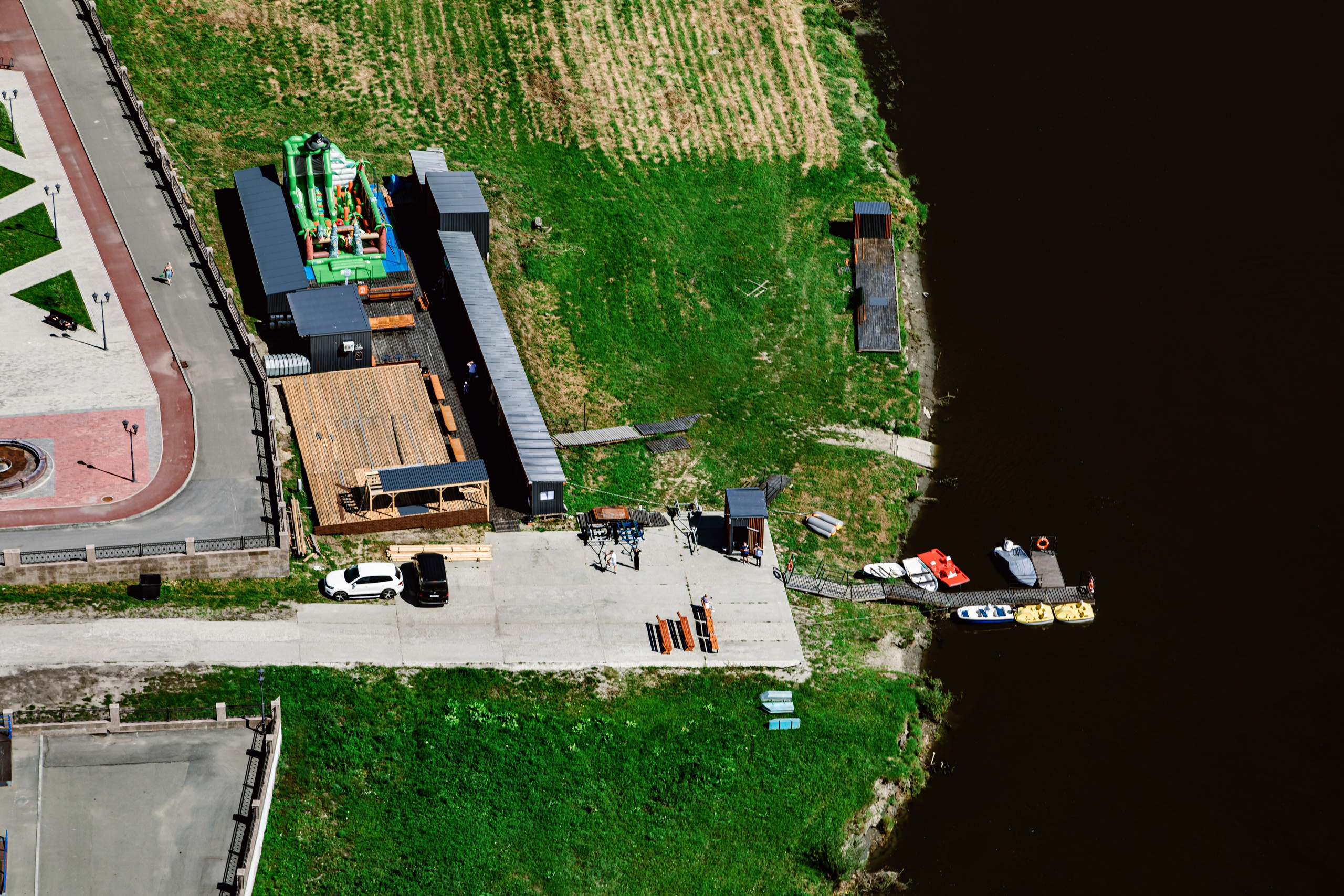 Город с высоты птичьего полёта. Фотограф Андрей Гузеев