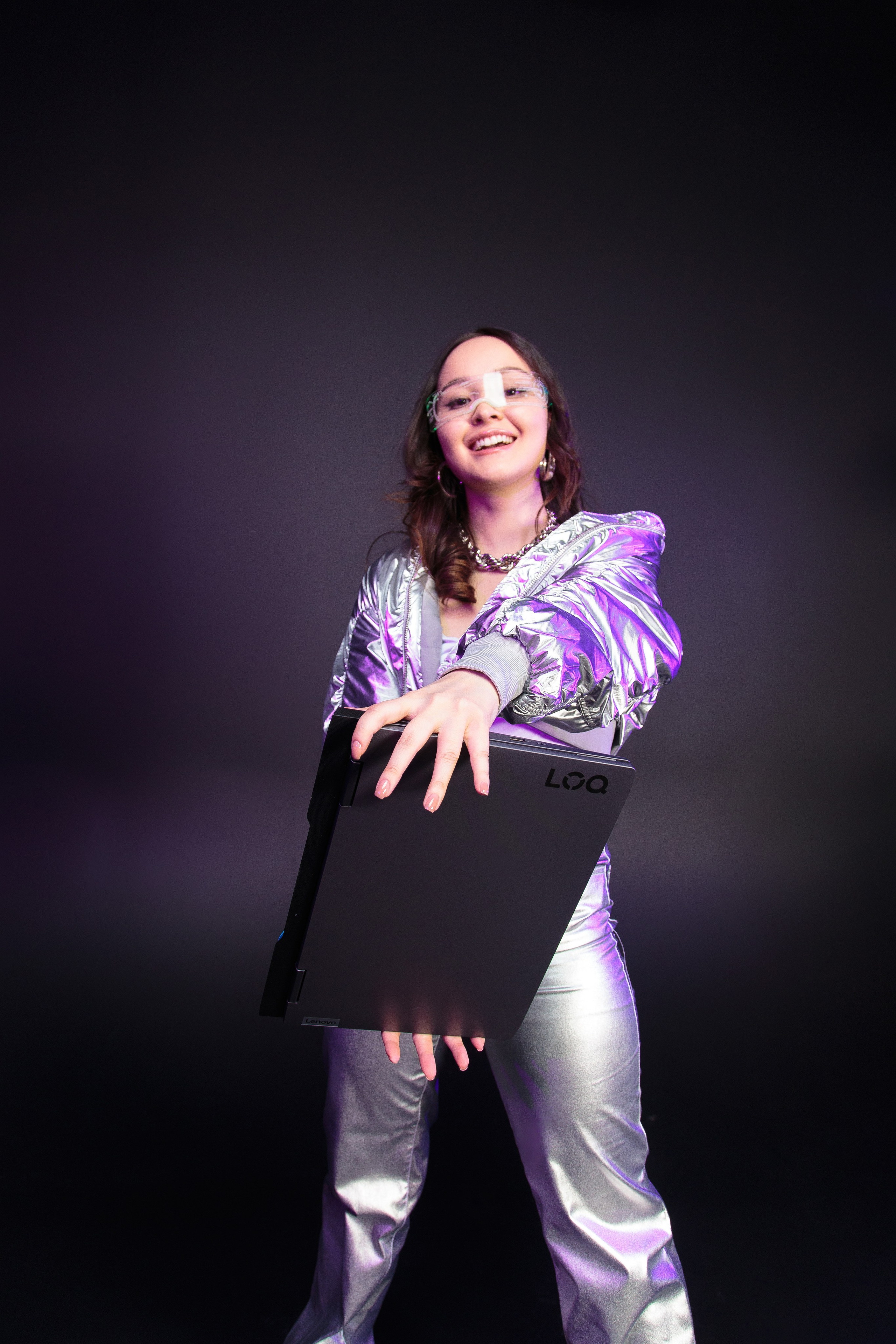 Level Up — Lenovo LOQ x Yanazeka. Рекламный и портретный фотограф в Алматы — Серекпаев Танирхан