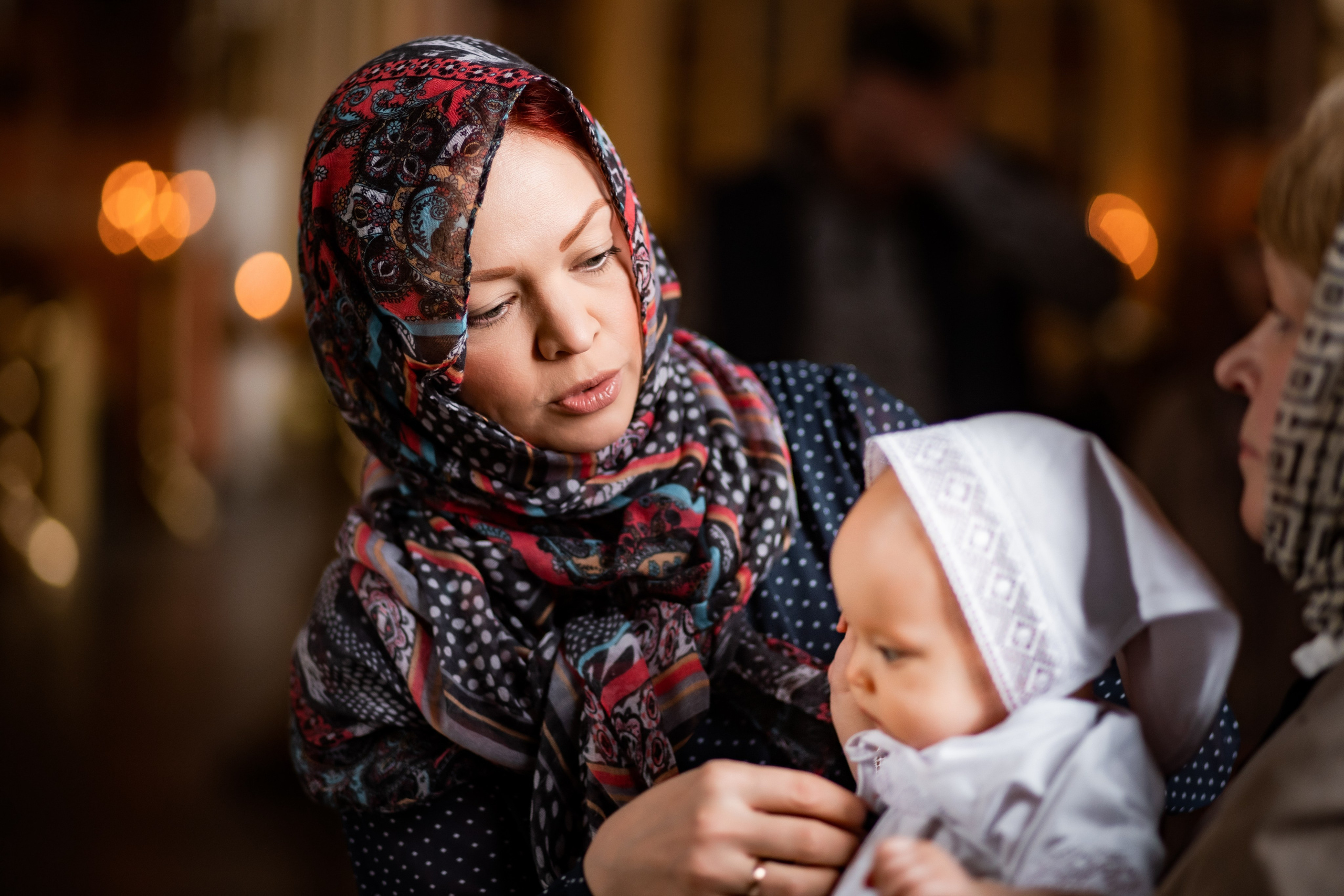 Крещение Вари. Фотограф и видеограф Евгений Романов Санкт-Петербург