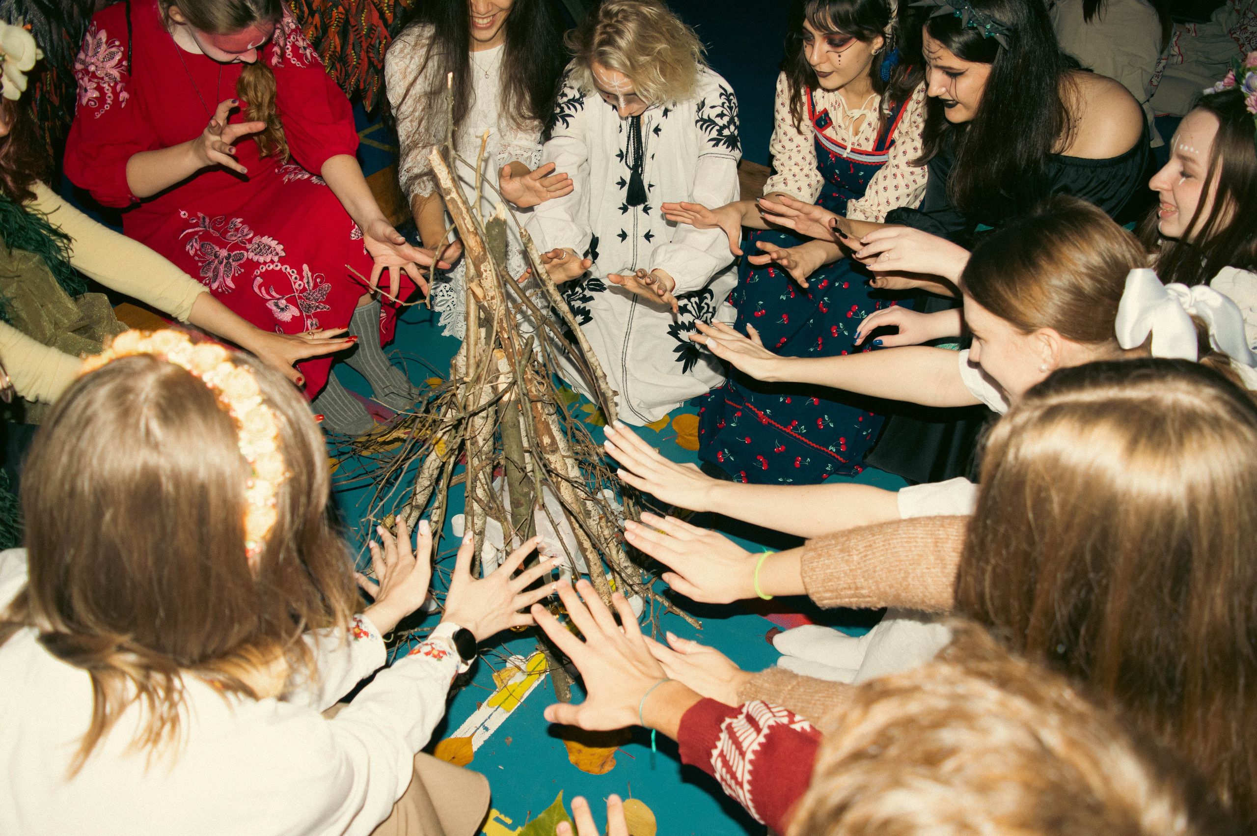 Репортажная съёмка с Хеллуина. Фотограф Анастасия Лощакова в Москве