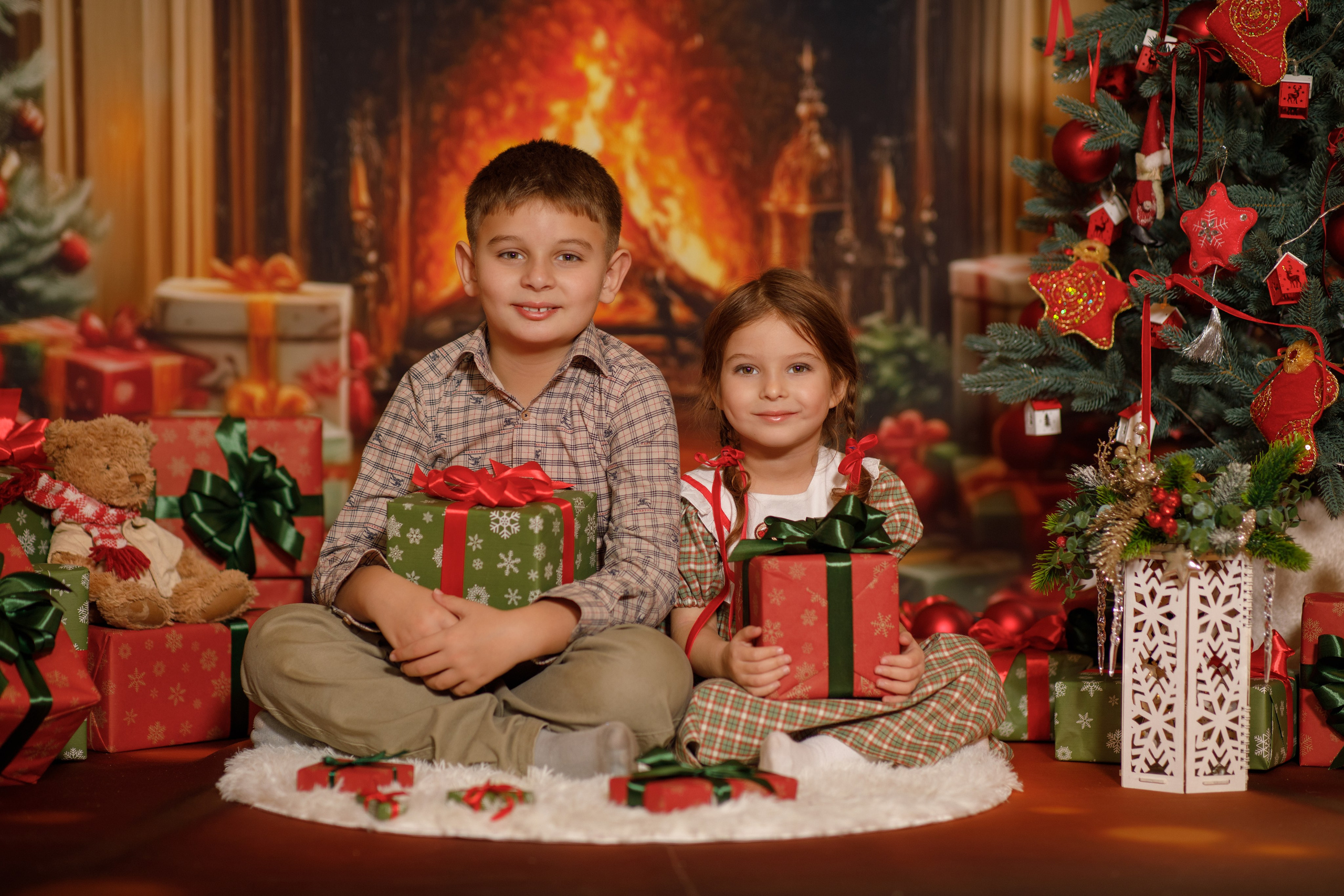 Фотозона для детских садов Новый год. Фотограф во Владикавказе Юрий Геворгизов