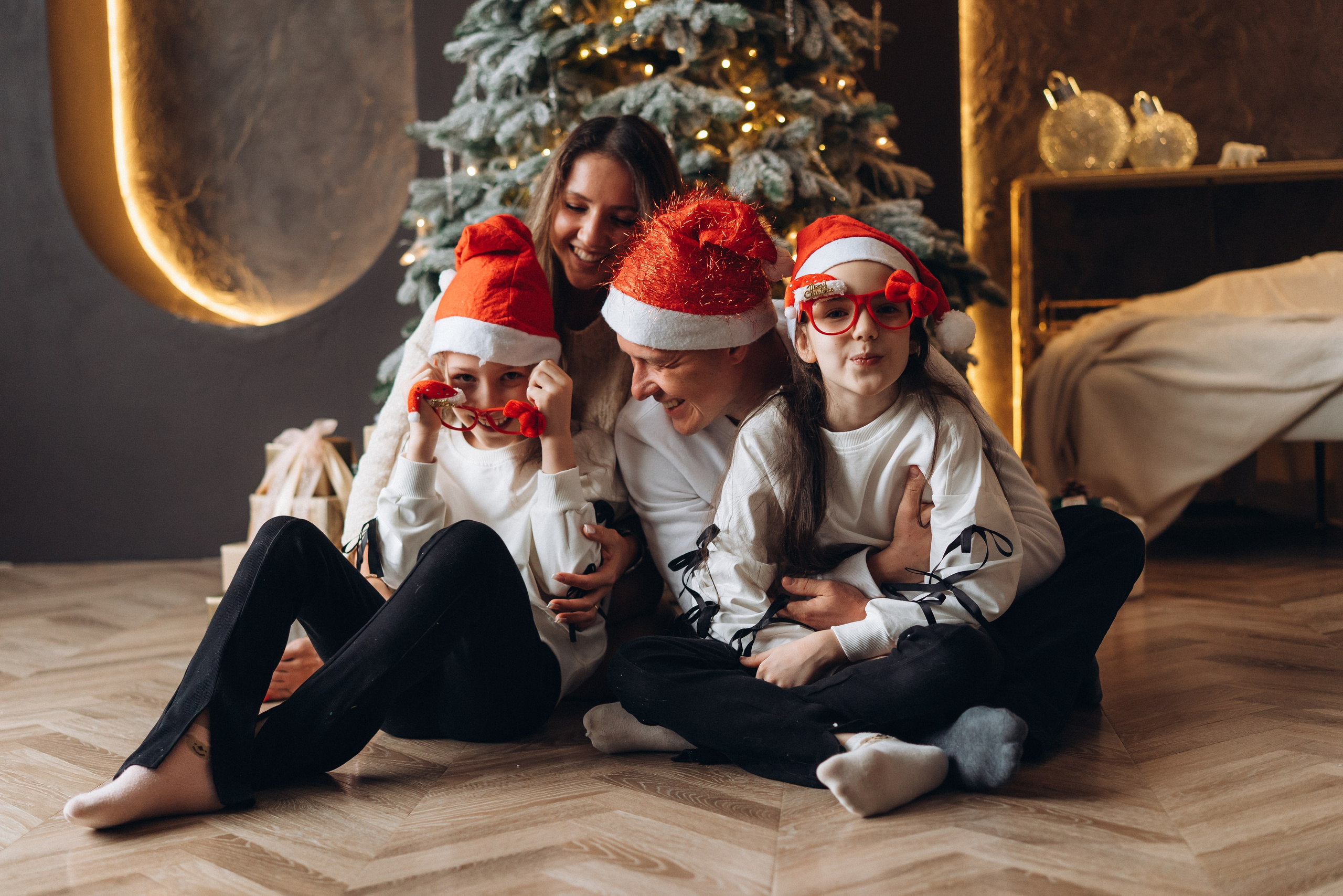 Семейная съемка в студии. Фотограф Екатеринбург Кокшарова Александра