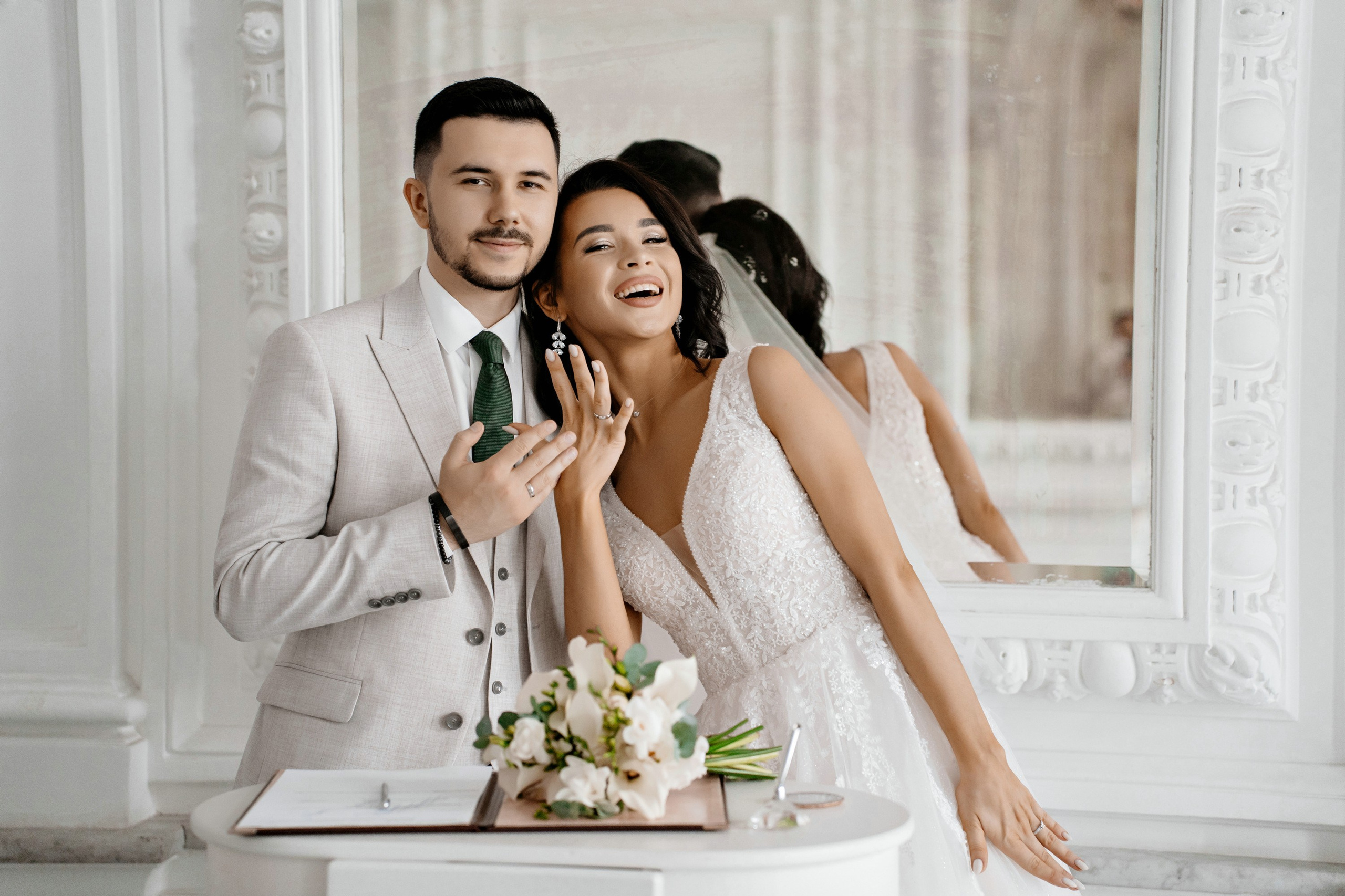 Регистрация брака в особняке Спиридонова. Свадебный и семейный фотограф в Москве Светлана Зоткина