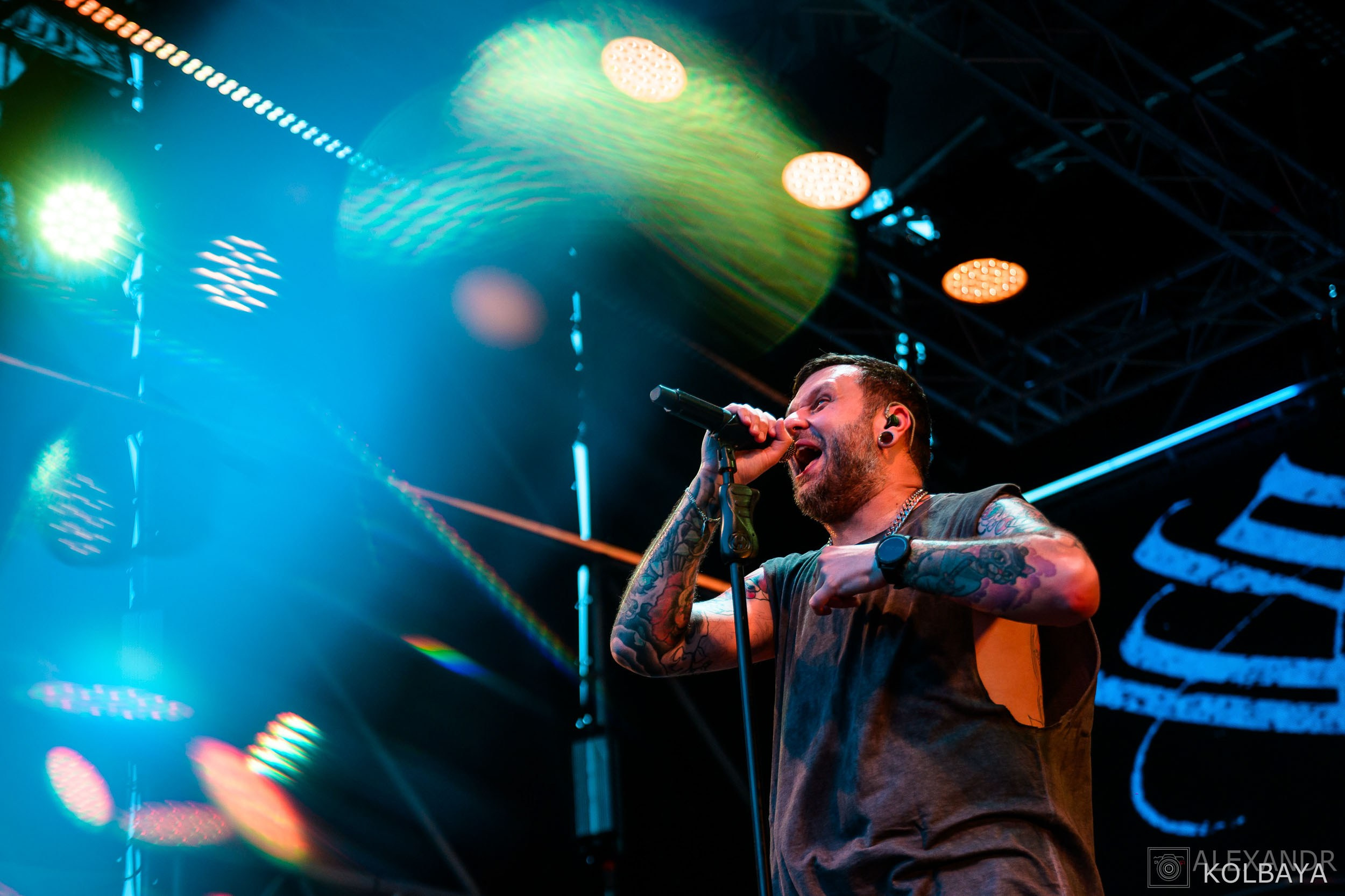 Концерт Stigmata на Red Summer (09.07.2025). Концертный и театральный репортажный фотограф в Москве Александр Колбая