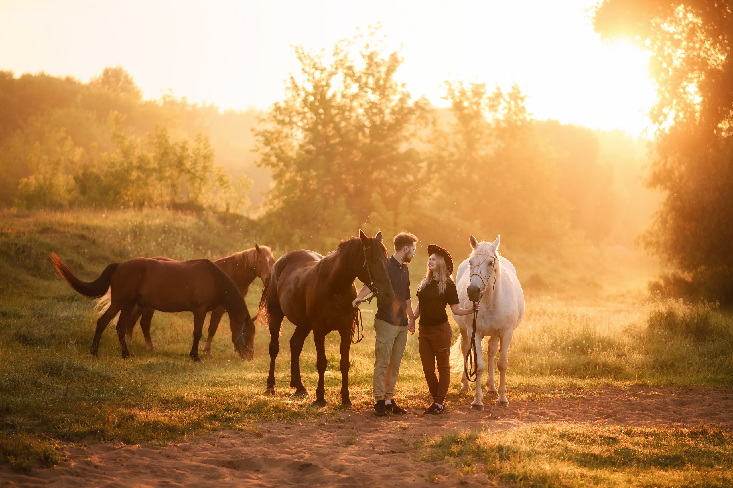 Love story с лошадьми. Фотограф Тула, Москва Виктория Доманская