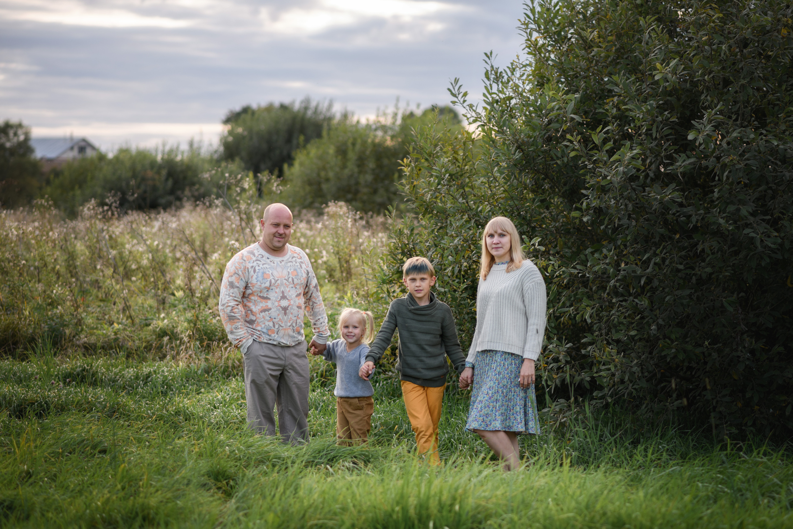 Большая семья Морковкиных. Фотограф Тула, Москва Виктория Доманская