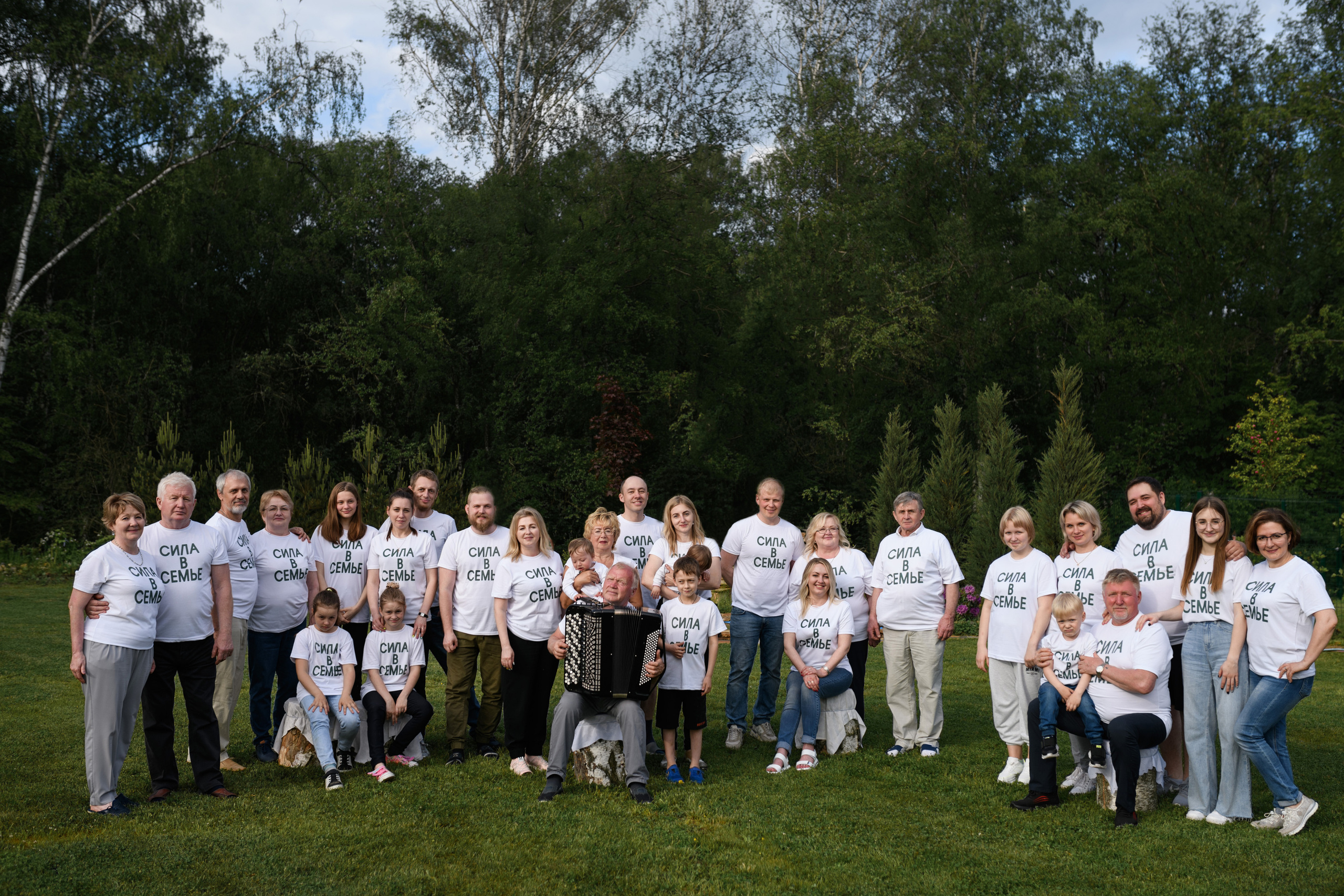 Большая семья Яны. Фотограф Тула, Москва Виктория Доманская