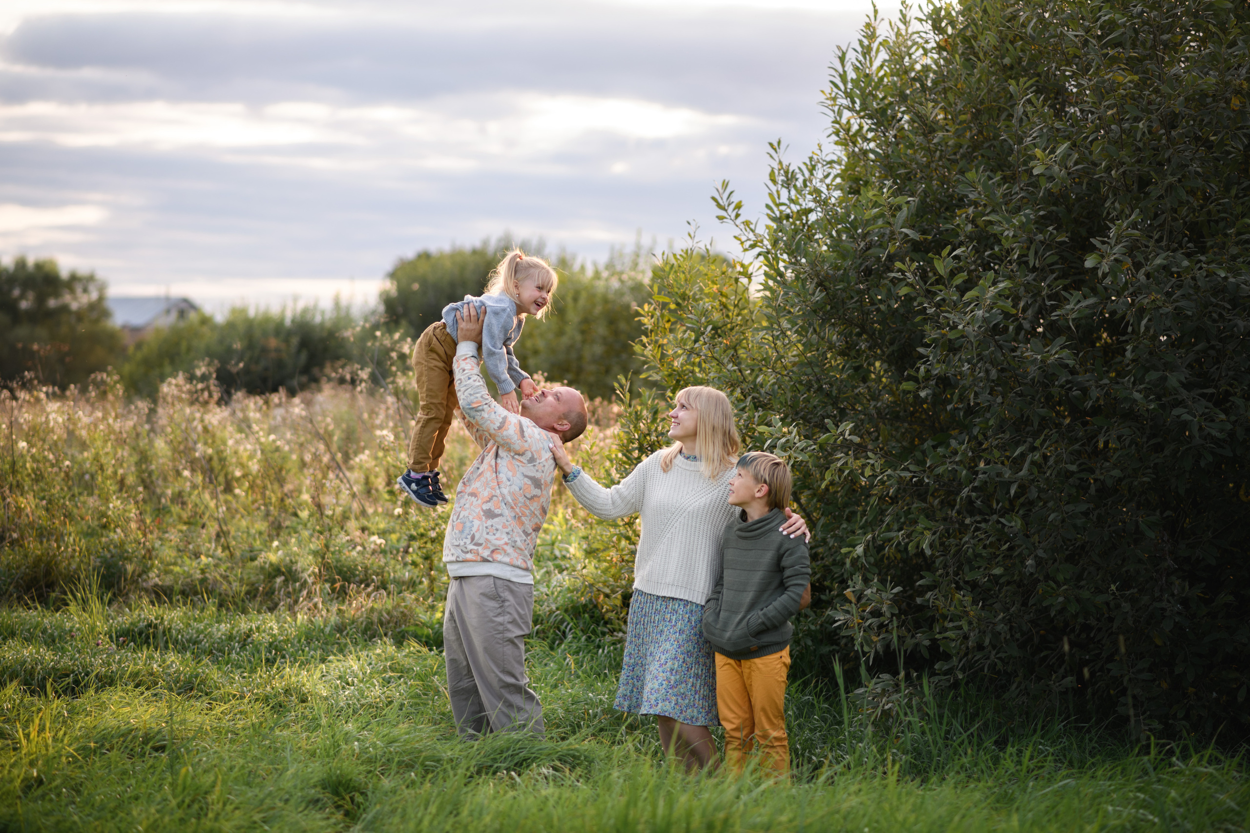 Большая семья Морковкиных. Фотограф Тула, Москва Виктория Доманская