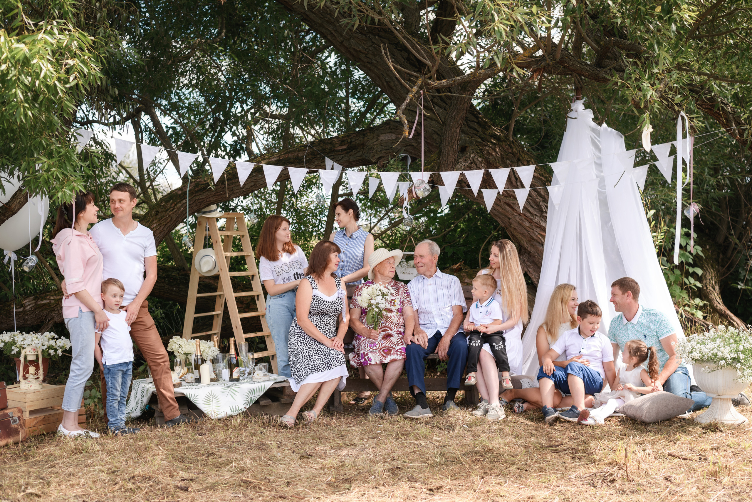 Большая семья Алены. Фотограф Тула, Москва Виктория Доманская