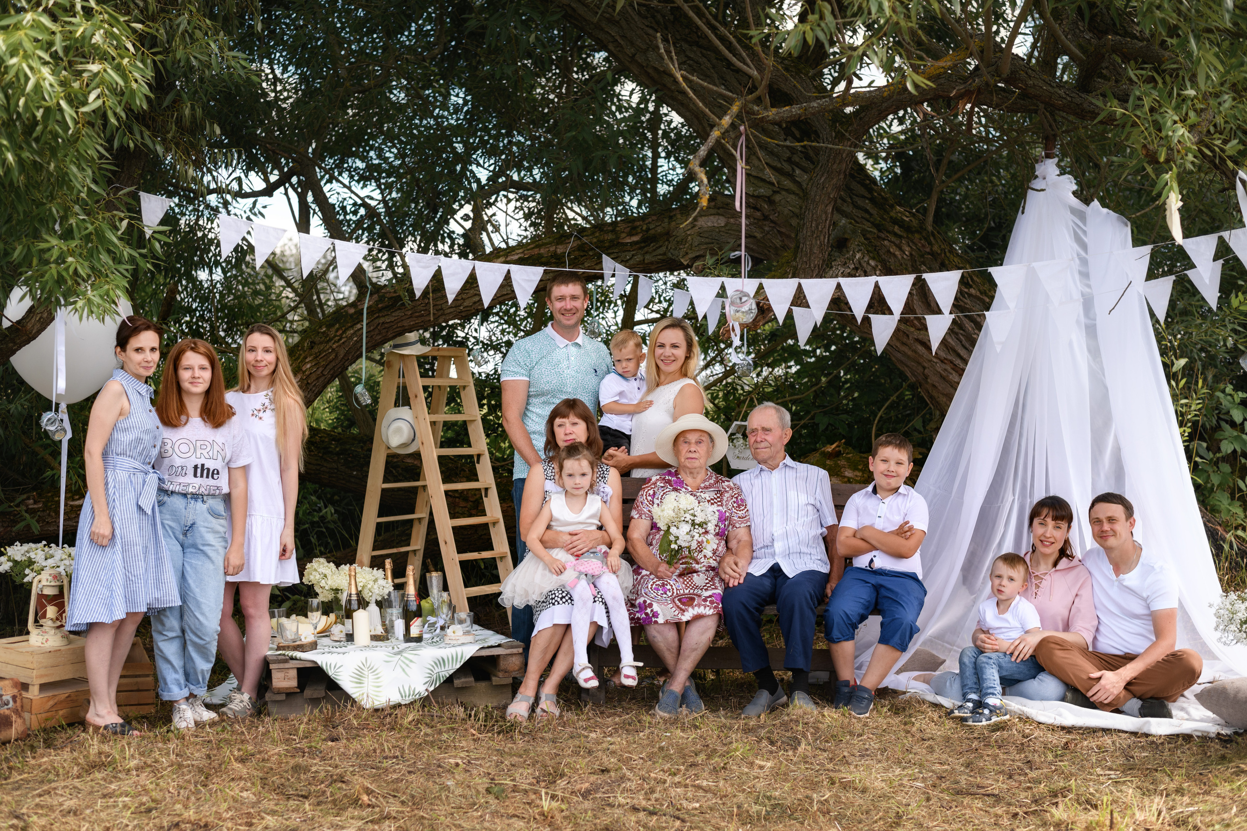 Большая семья Алены. Фотограф Тула, Москва Виктория Доманская