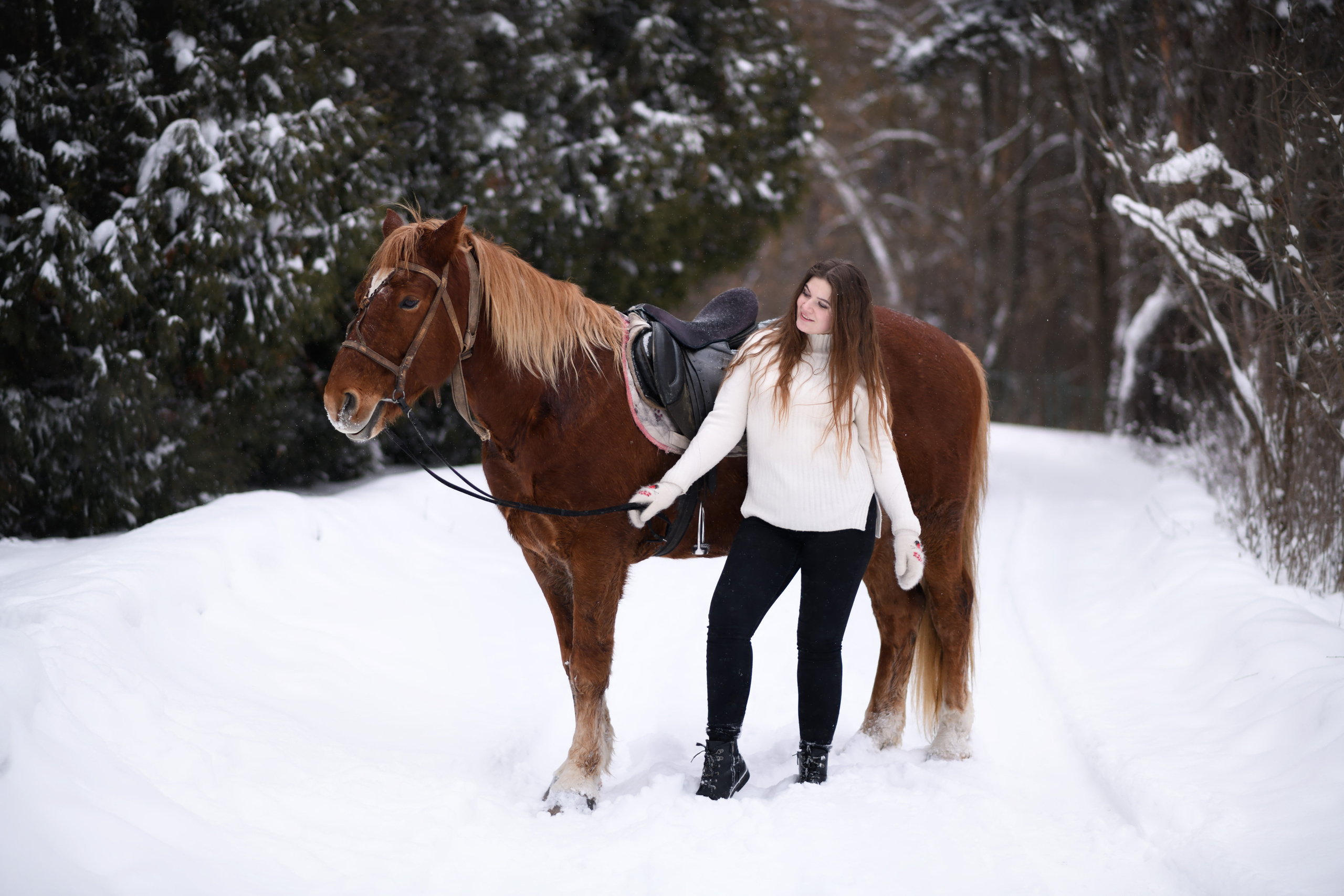 Зимние съемки. Фотограф Тула, Москва Виктория Доманская