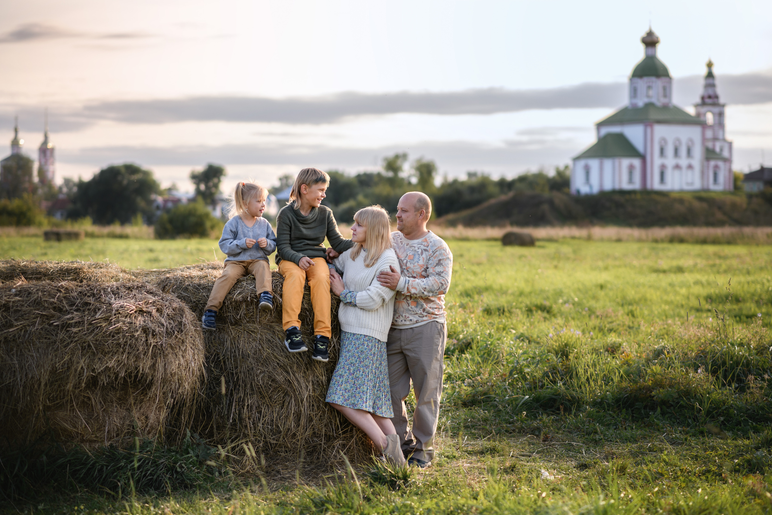 Большая семья Морковкиных. Фотограф Тула, Москва Виктория Доманская