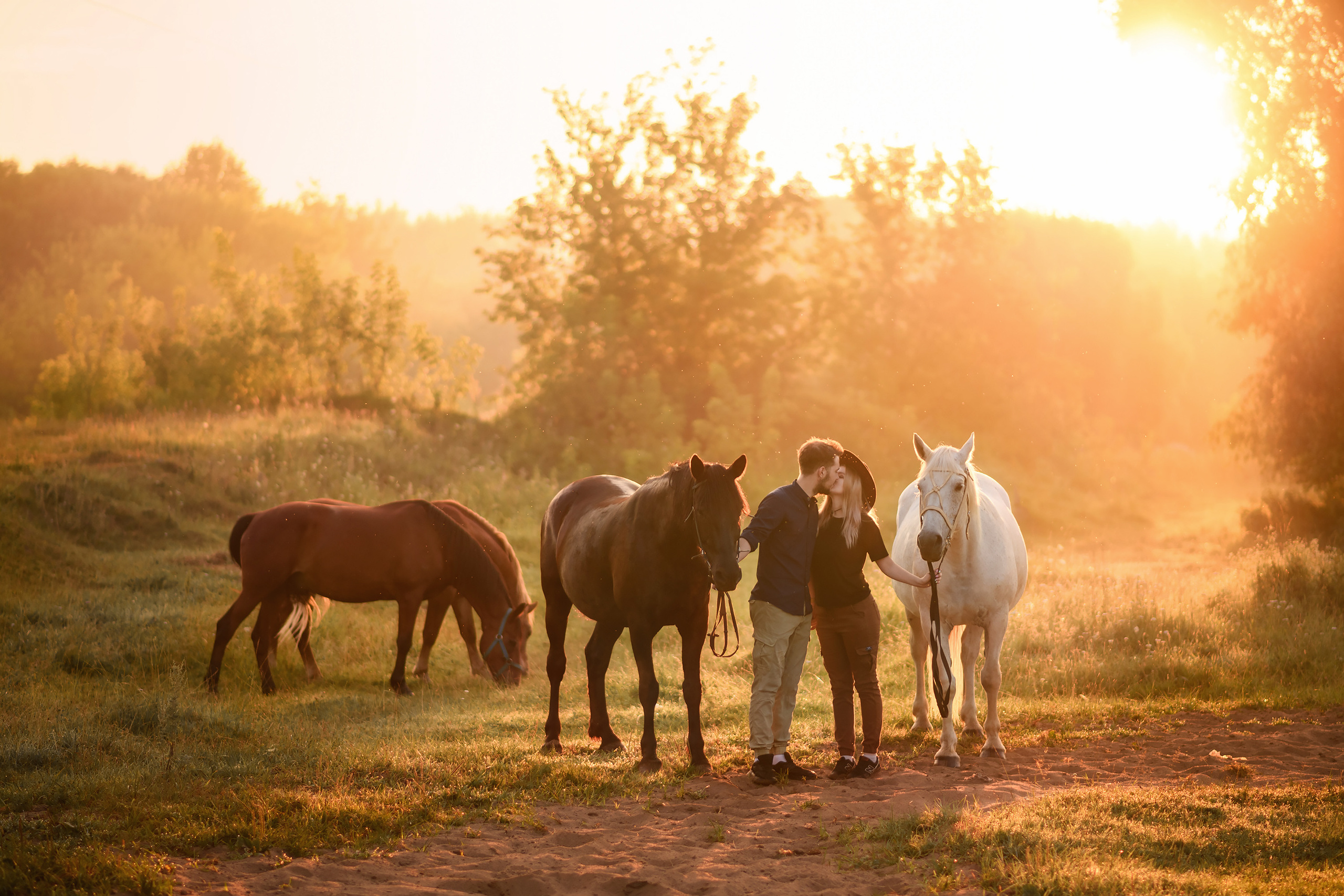 Love story с лошадьми. Фотограф Тула, Москва Виктория Доманская
