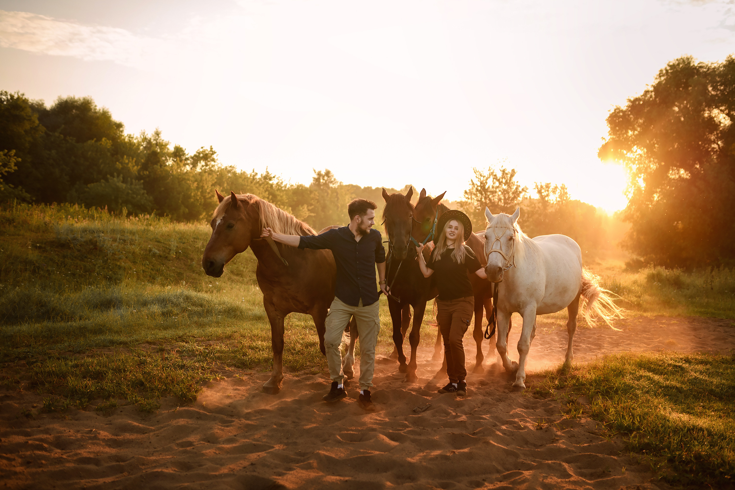 Love story с лошадьми. Фотограф Тула, Москва Виктория Доманская