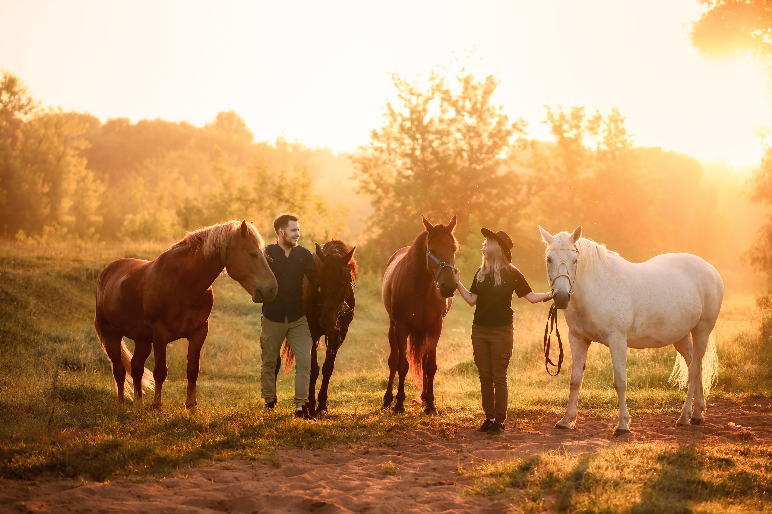 Love story с лошадьми. Фотограф Тула, Москва Виктория Доманская