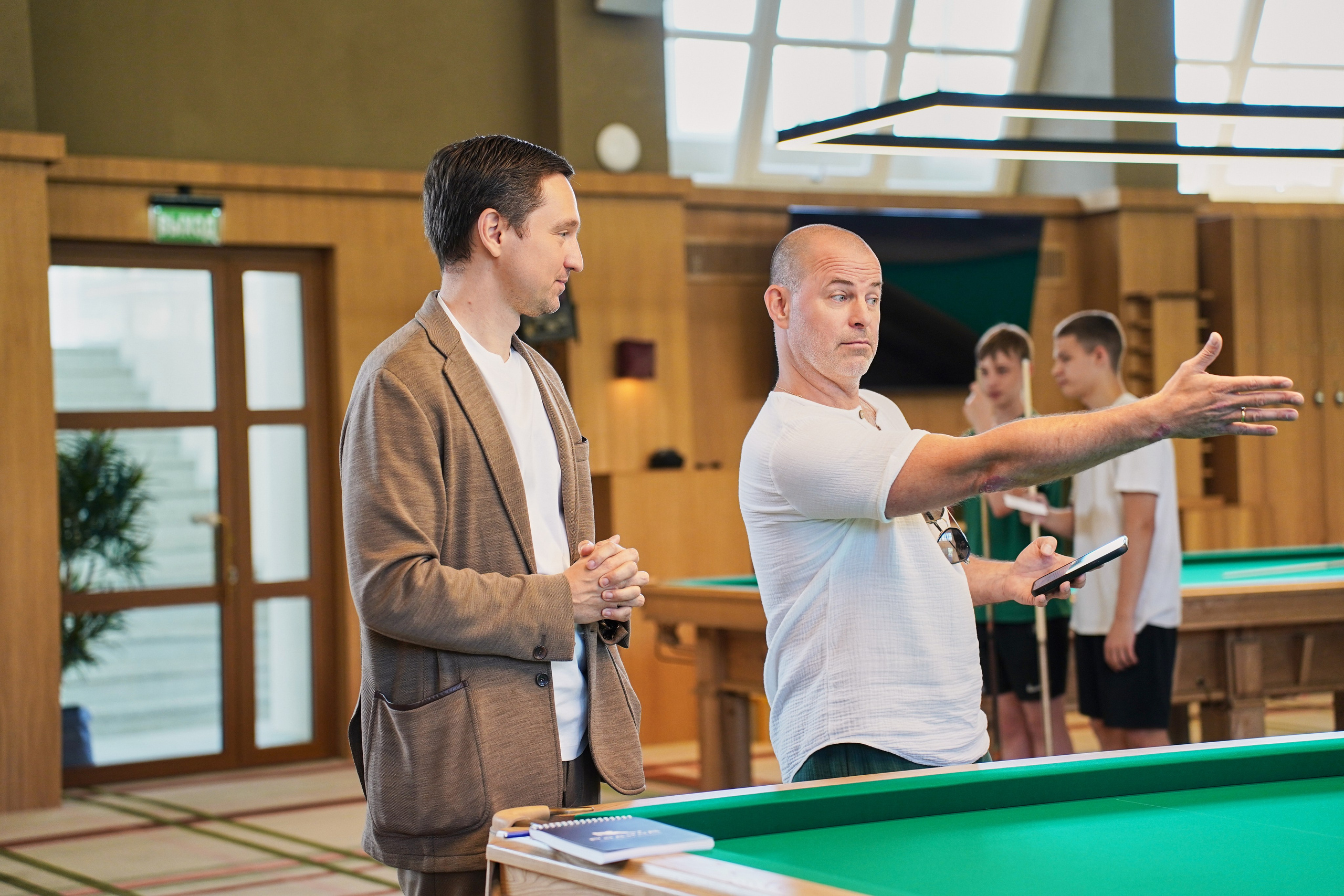 Бильярд Родина. Фотограф