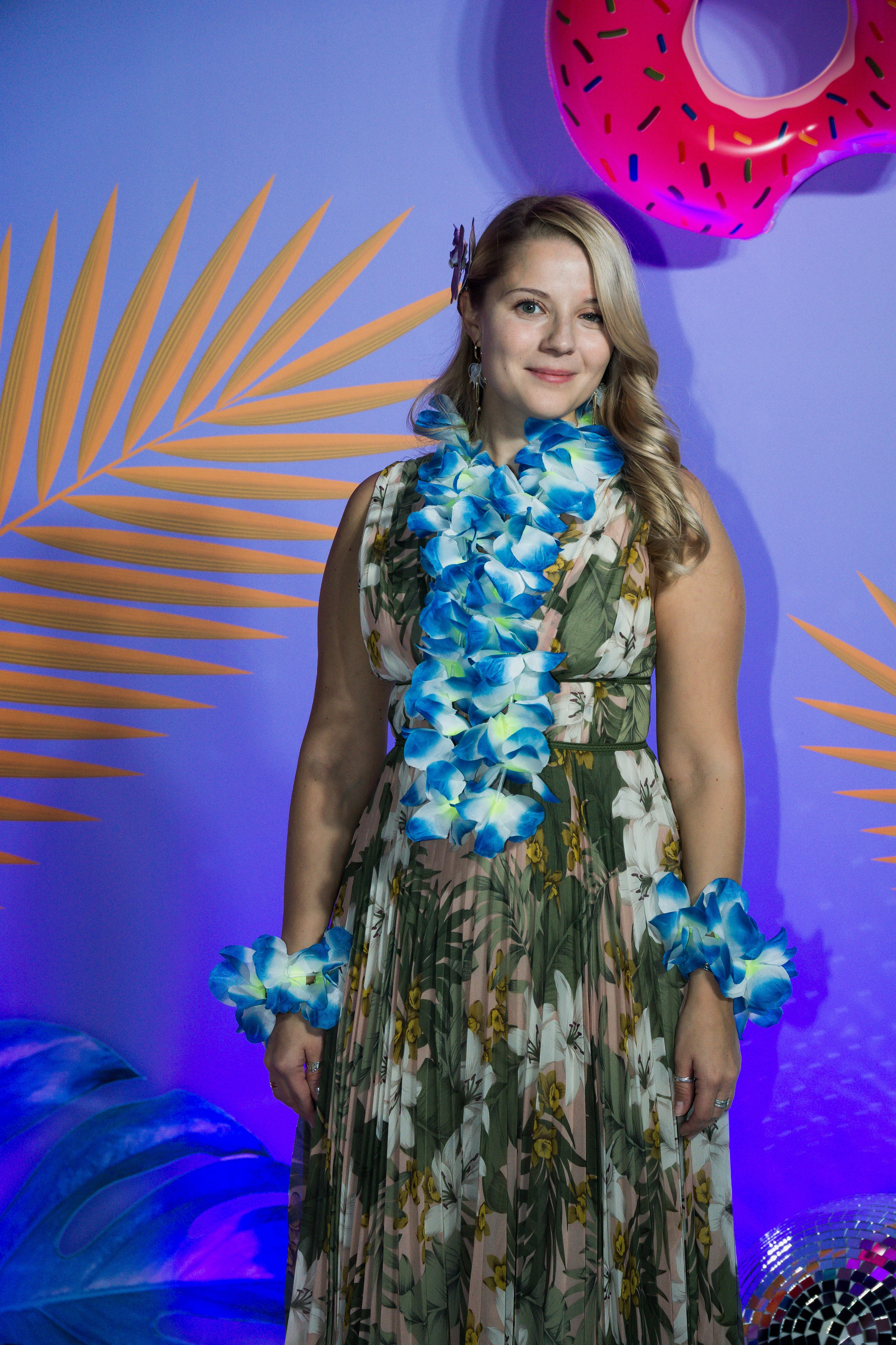 МТС корпоратив Гавайская вечеринка. Фотограф