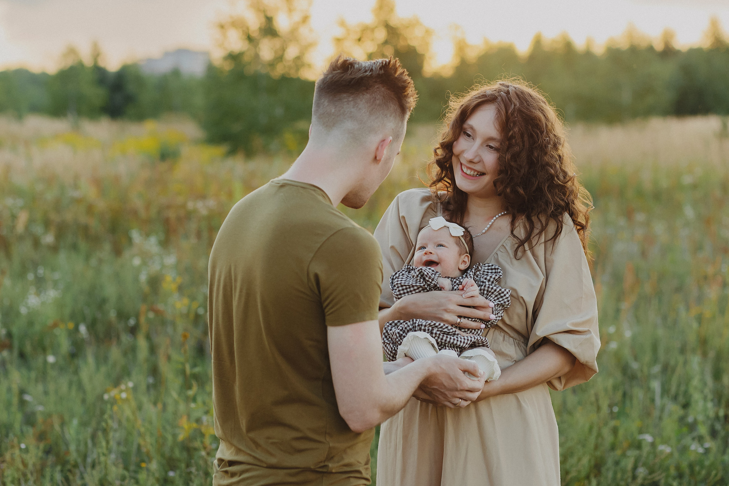 Фотосессия на природе с малышкой. Фотограф в Москве и Люберцах Анна Ушакова