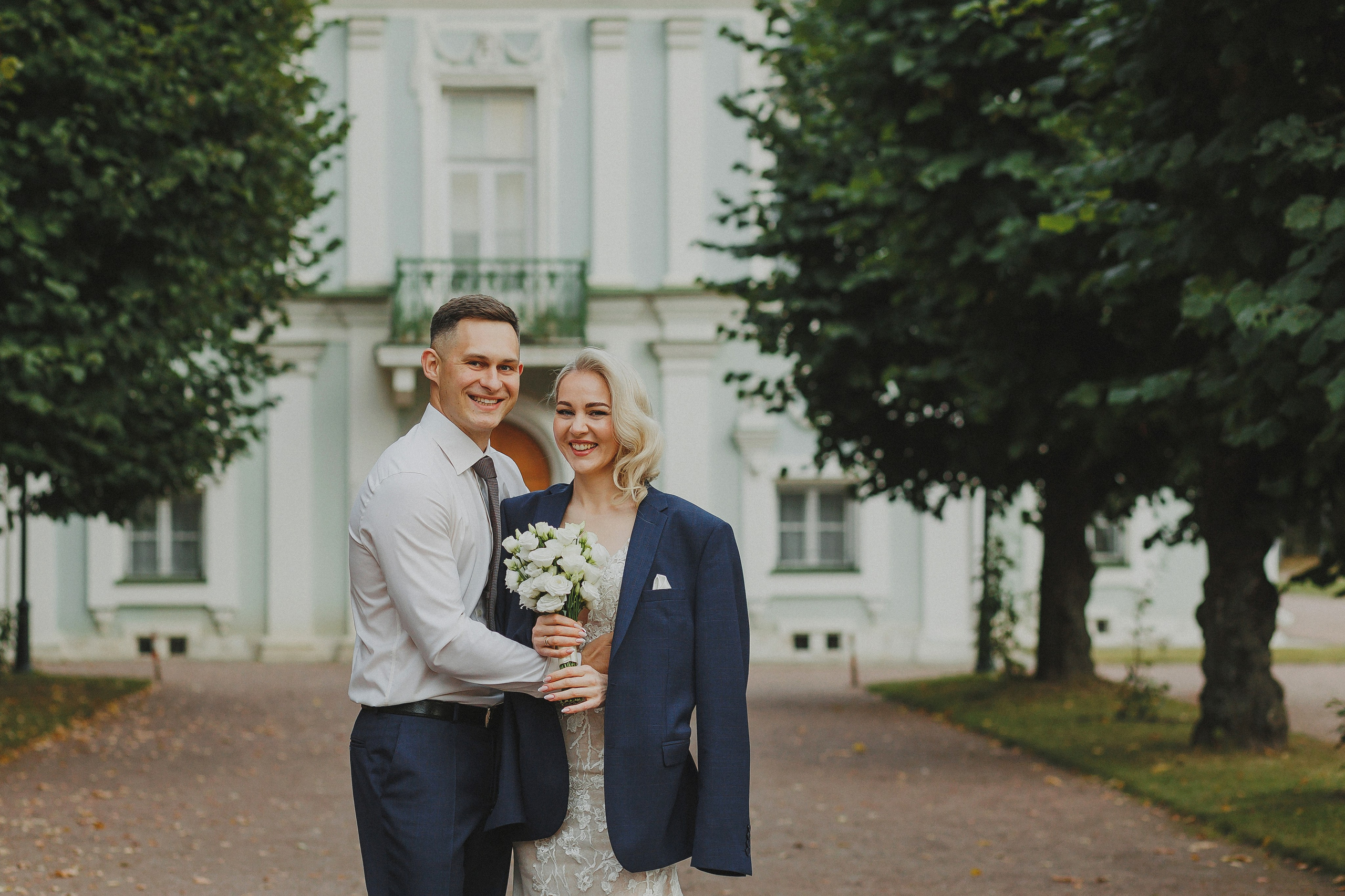 Свадебная фотосессия в Таганском ЗАГСе и Кусково. Фотограф в Москве и Люберцах Анна Ушакова