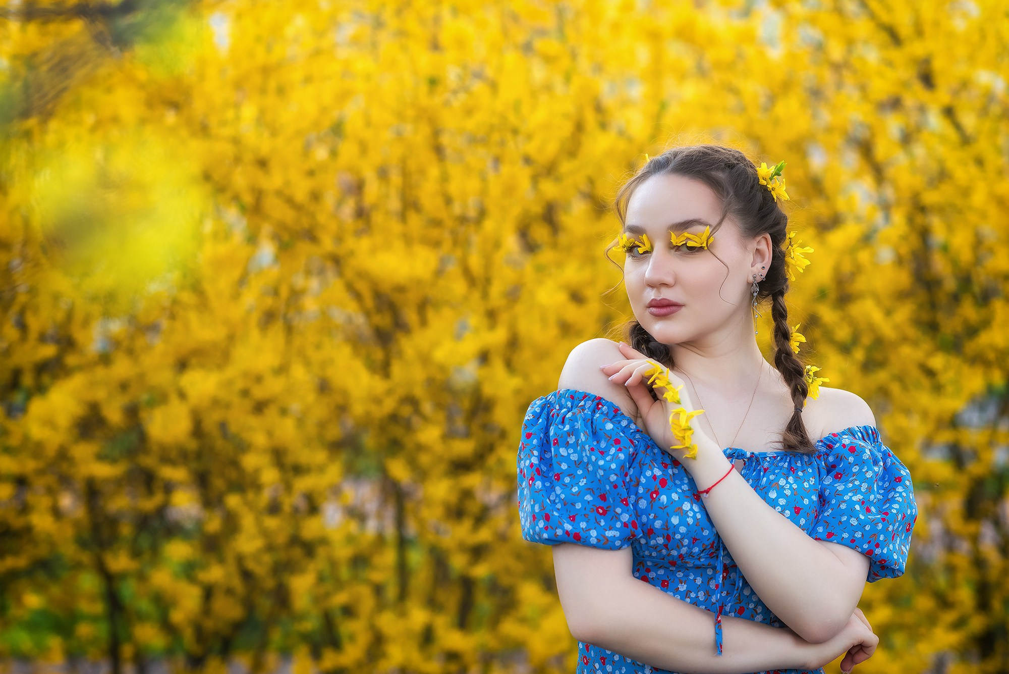 Форзиция. Женский фотограф Крещение Венчание Москва Брянск