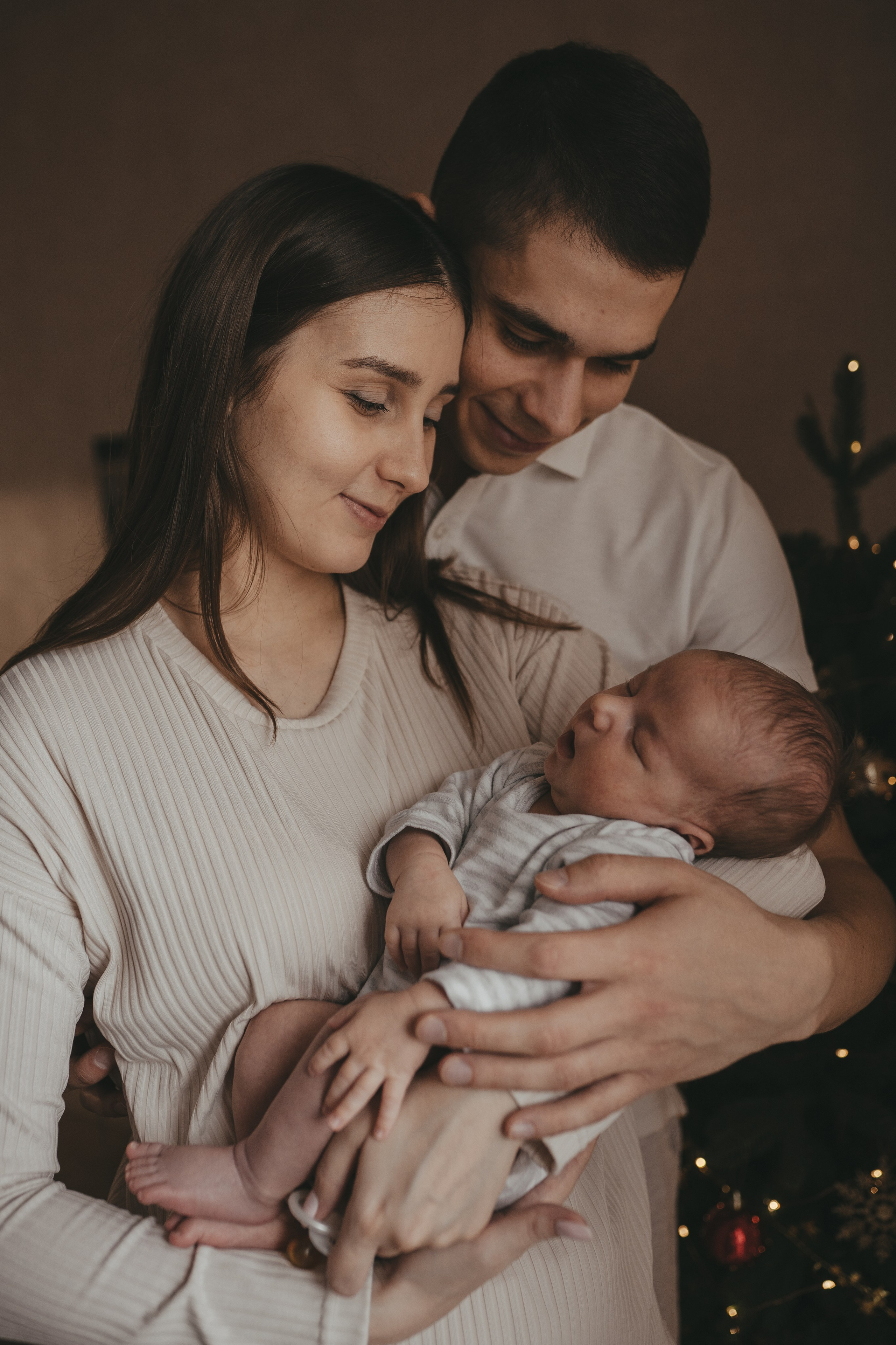 Наташа, Сергей и малыш Александр. Семейный и контент фотограф в Москве и Троицке Горелова Лизавета