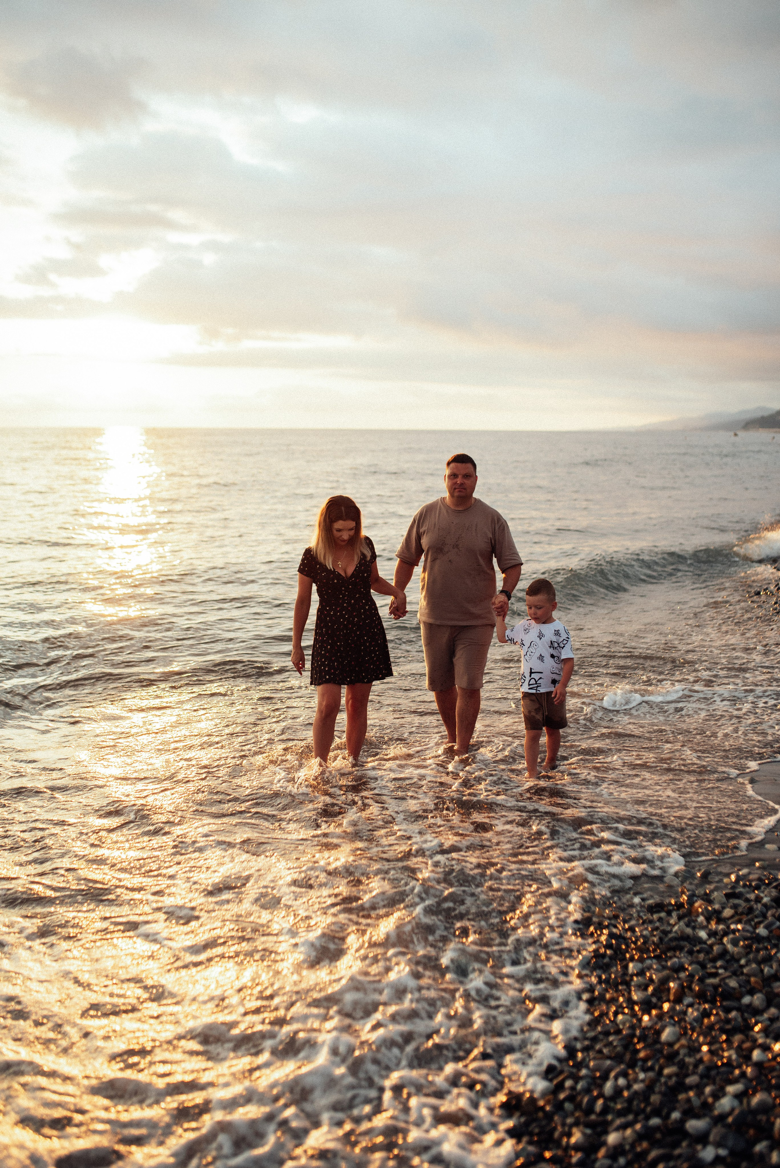Семейная Фотосессия на соре в Сочи Лазаревской, Лос, Дагомысе, Адлере. Фотограф в Сочи — Маргарита Поганова