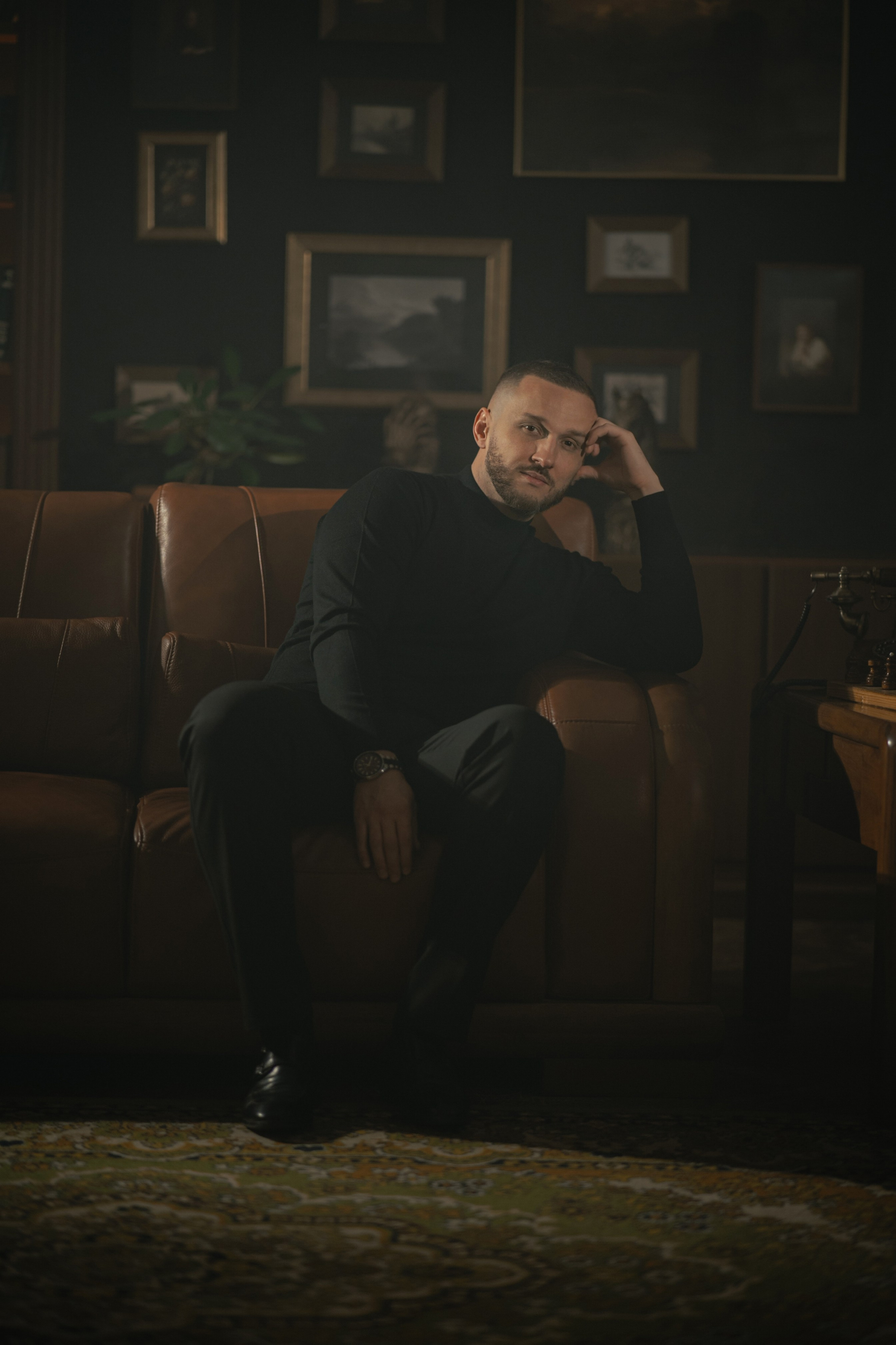 Мужской портрет. Фотограф Мария Зайчик