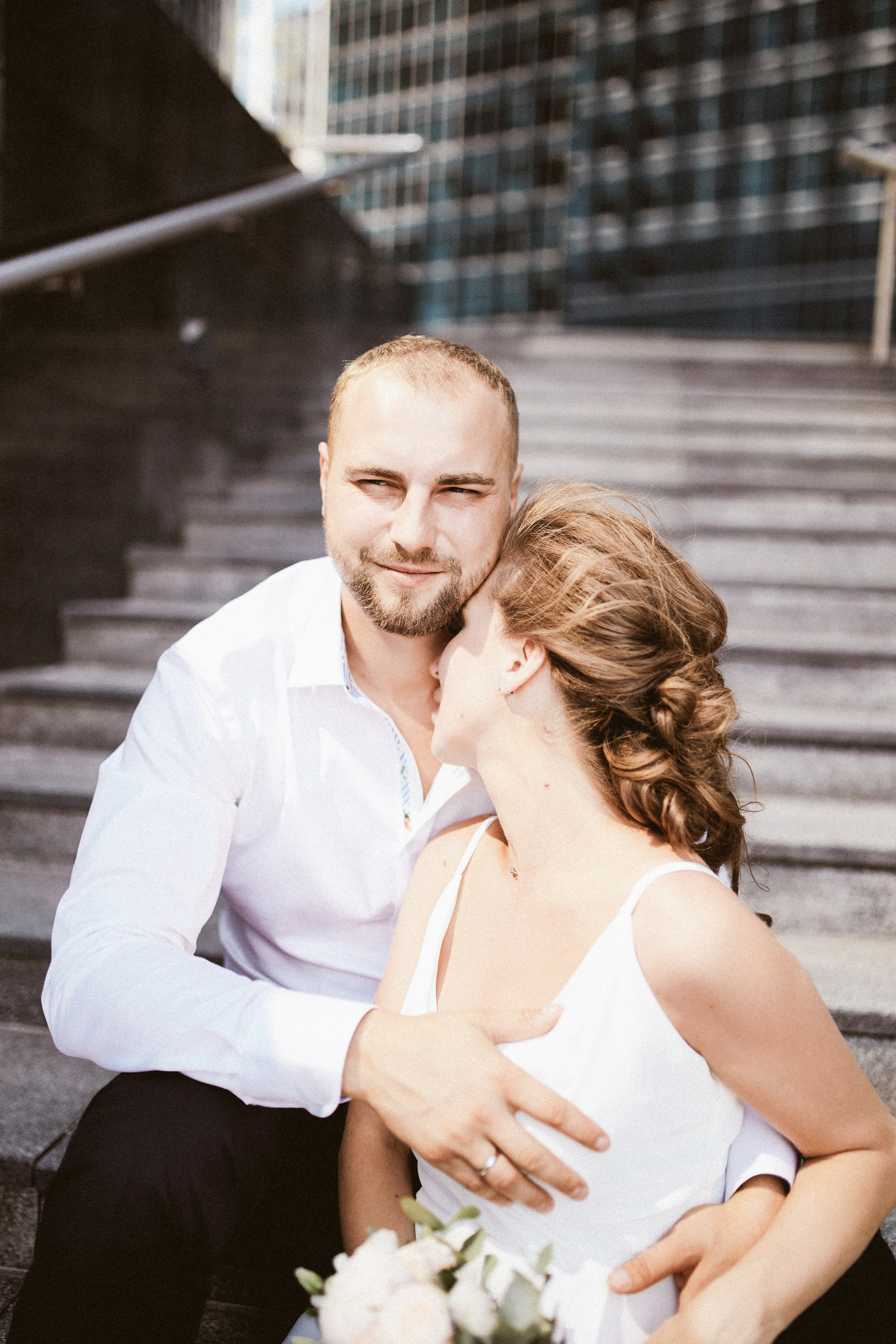 Свадьба в Сити. Портретный фотограф в Москве Мария Варлей